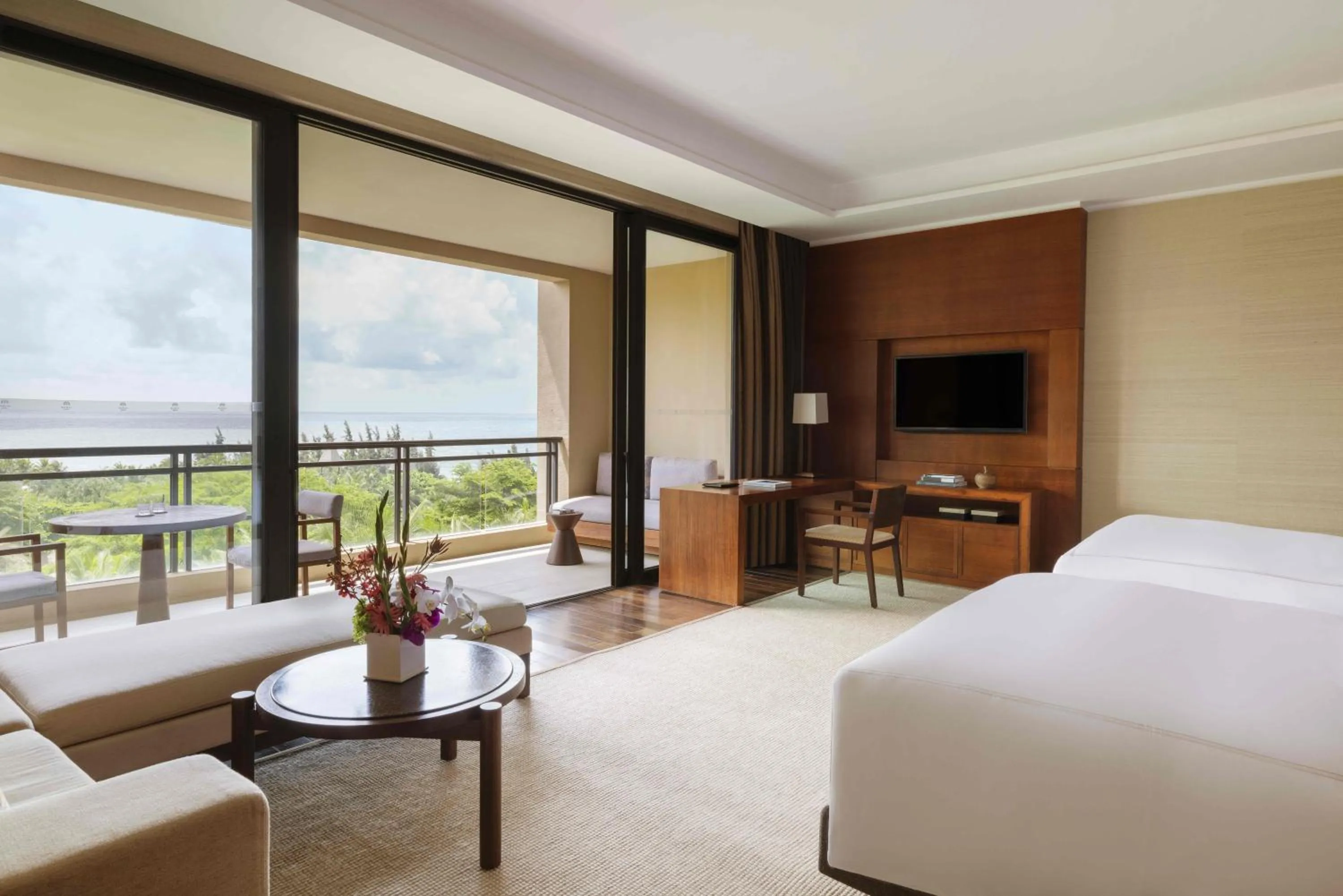 Bed in Raffles Hainan Clear Water Bay