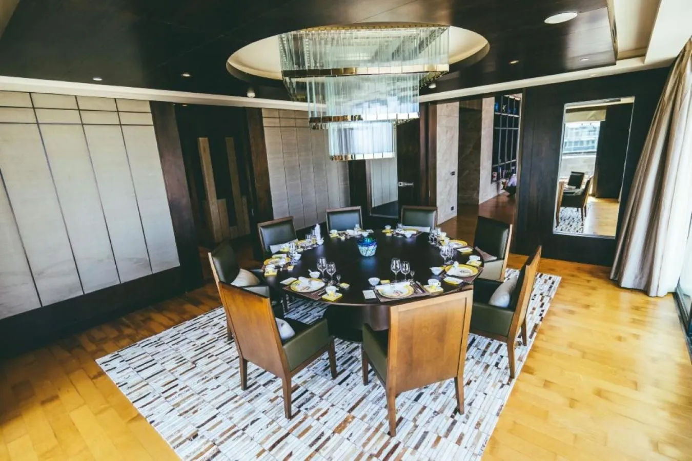 Dining area in Raffles Hainan Clear Water Bay