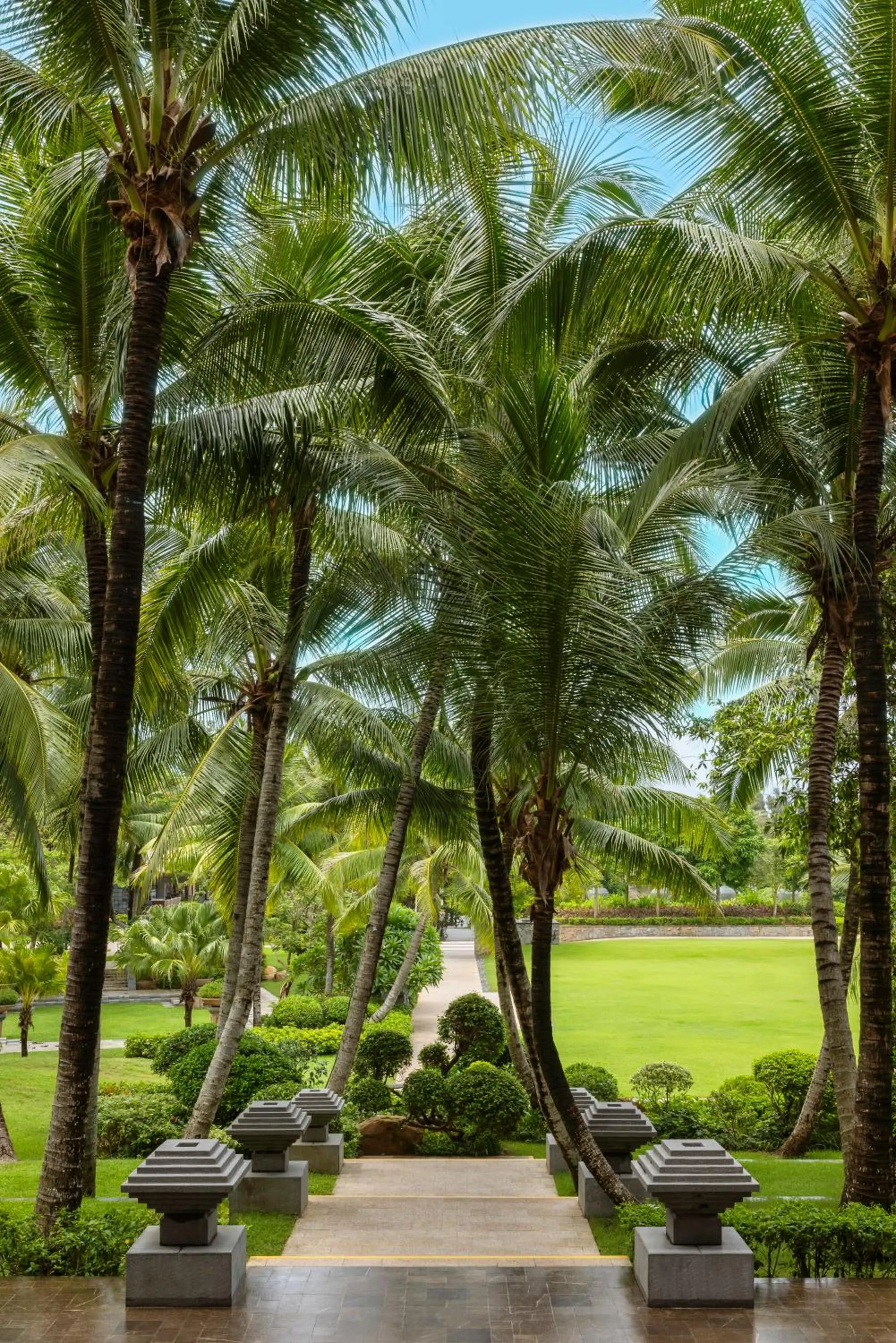Garden in Raffles Hainan Clear Water Bay