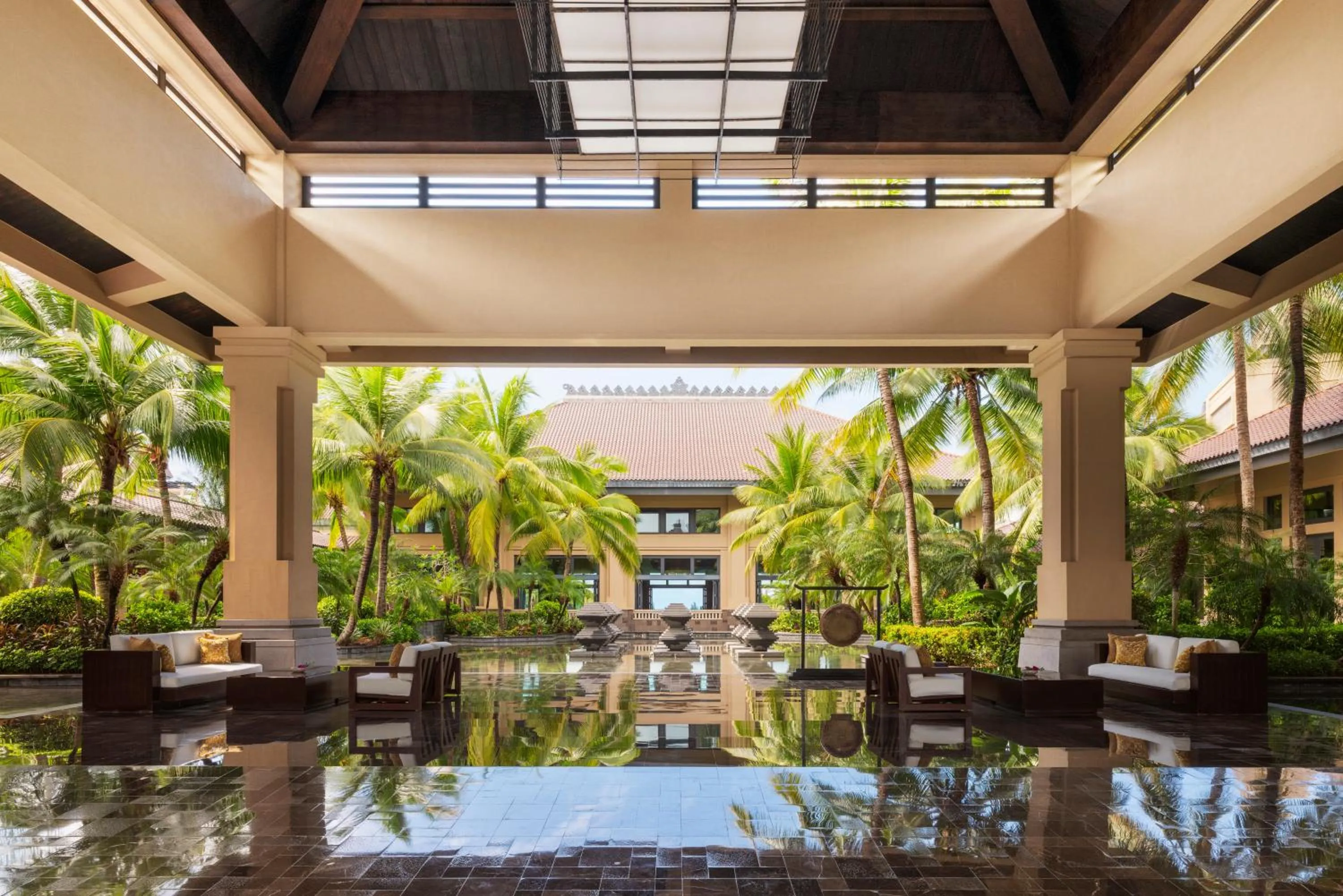 Patio in Raffles Hainan Clear Water Bay