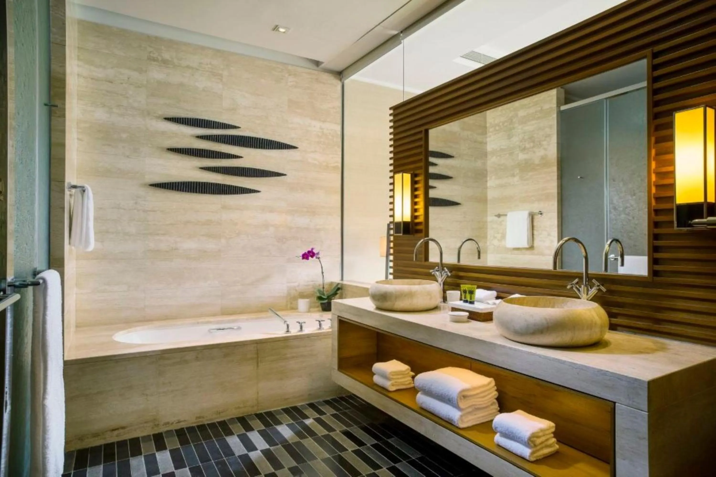 Bathroom in Raffles Hainan Clear Water Bay