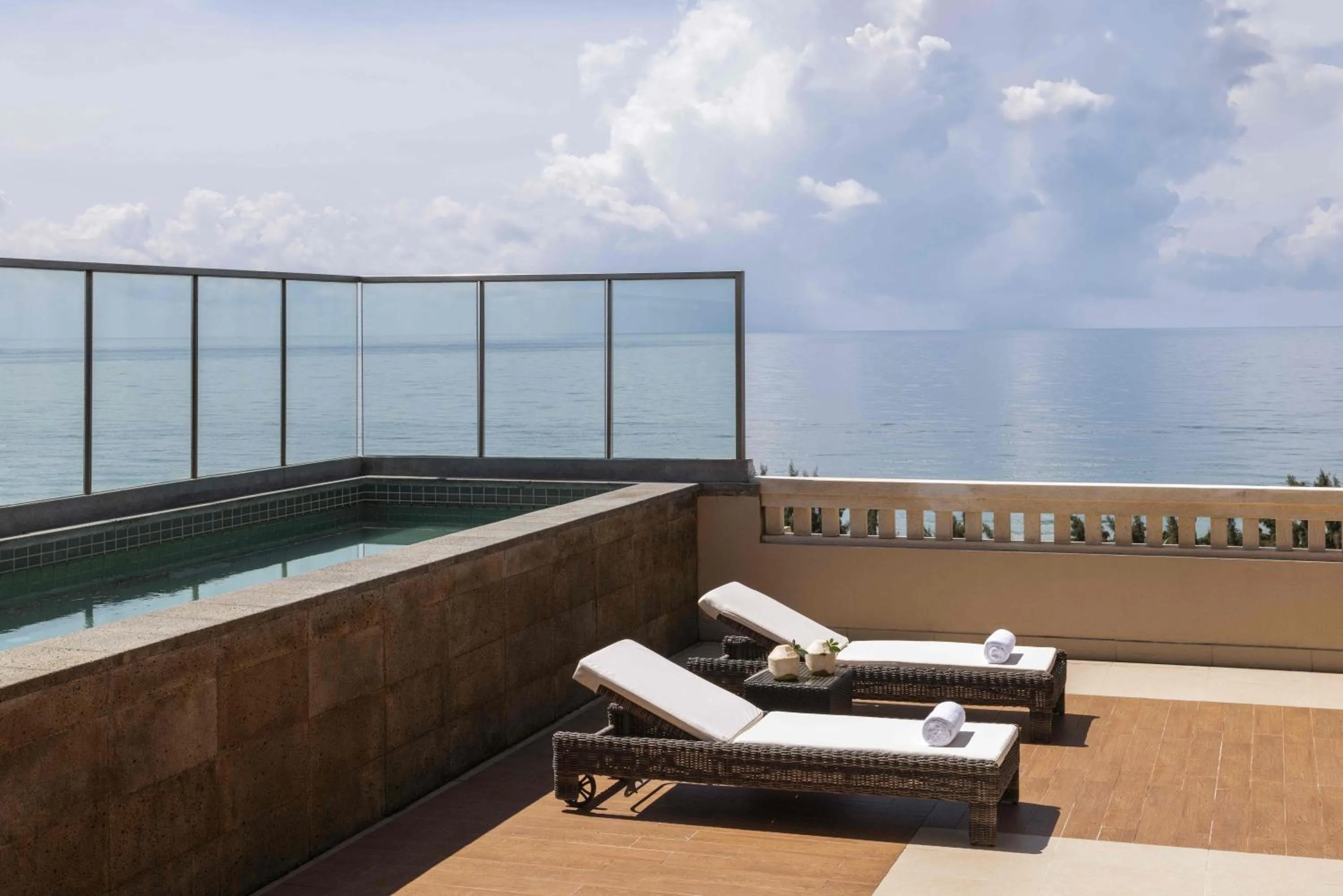 Patio in Raffles Hainan Clear Water Bay