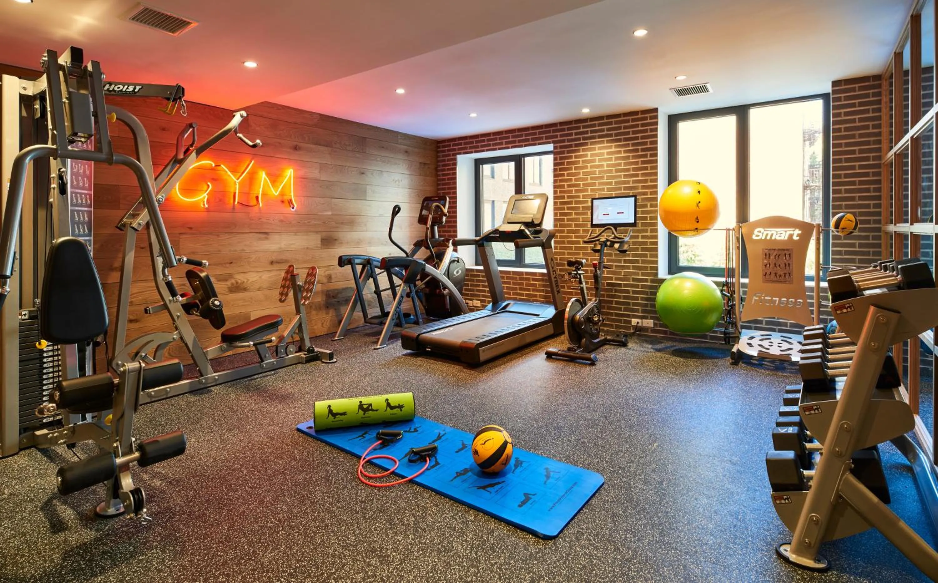 Fitness centre/facilities in Radio Hotel
