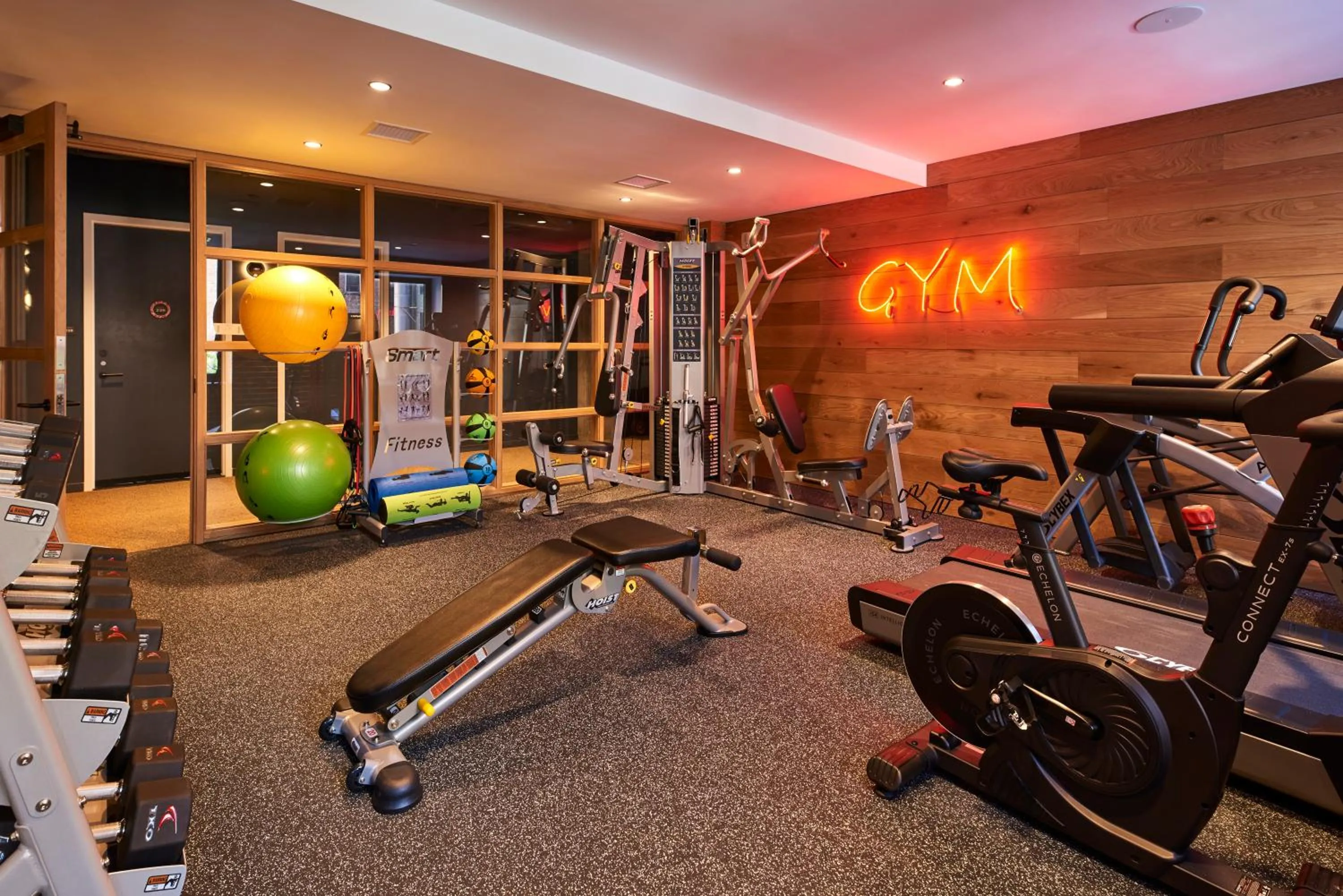 Fitness centre/facilities in Radio Hotel