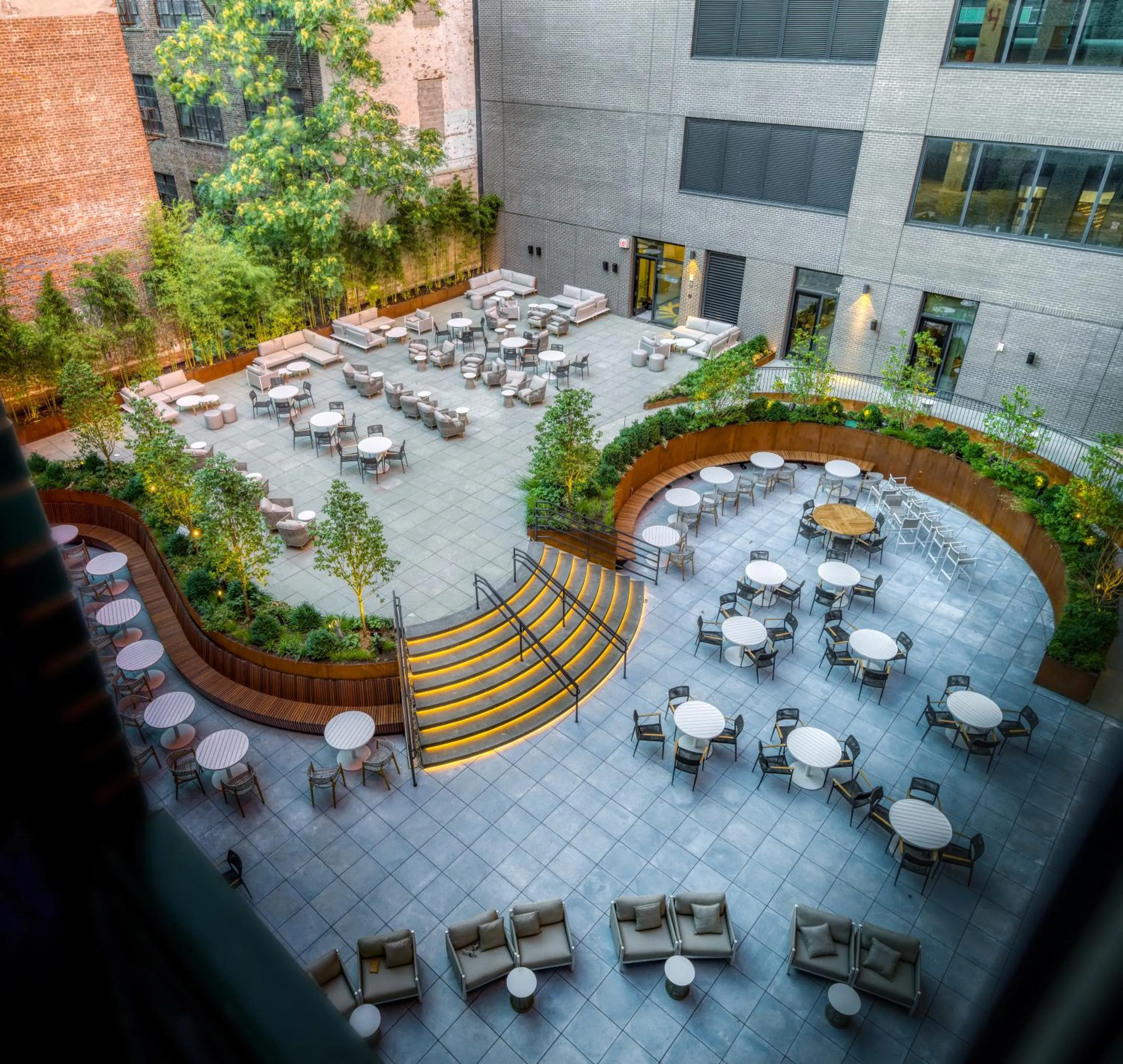 Garden in Radio Hotel