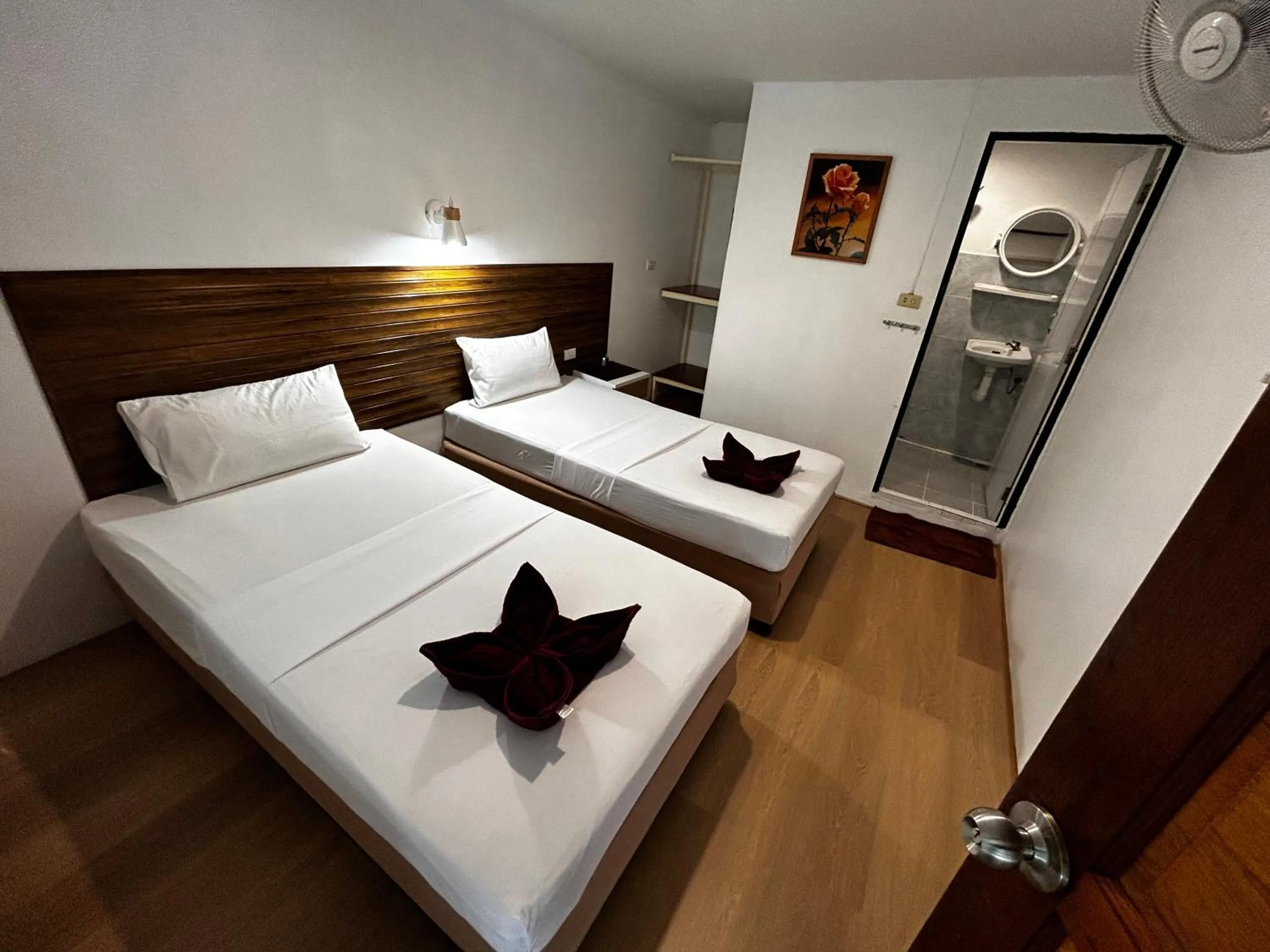 Bed in Coco's Guest House