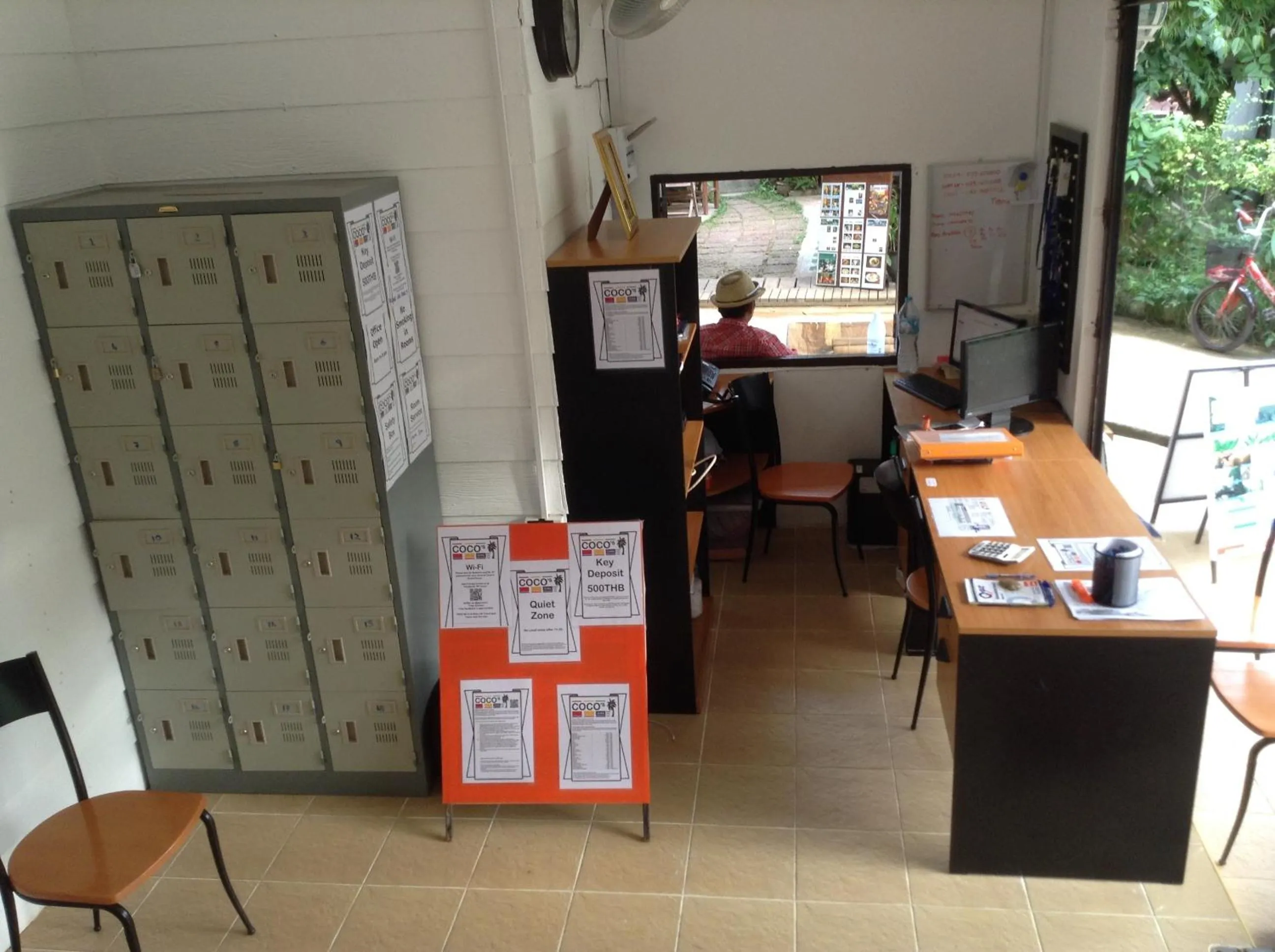 Facade/entrance in Coco's Guest House