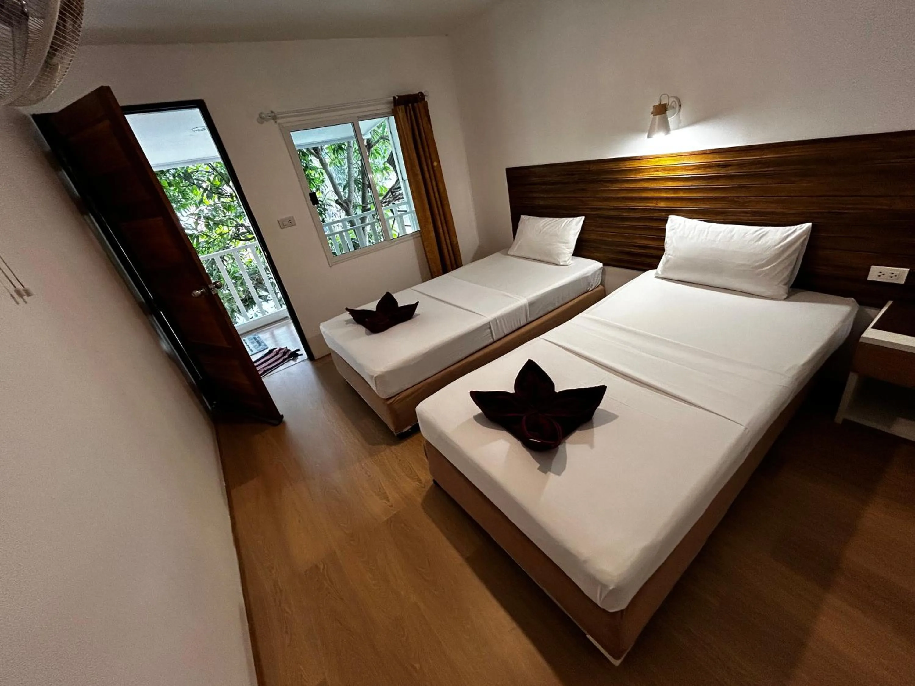 Bed in Coco's Guest House