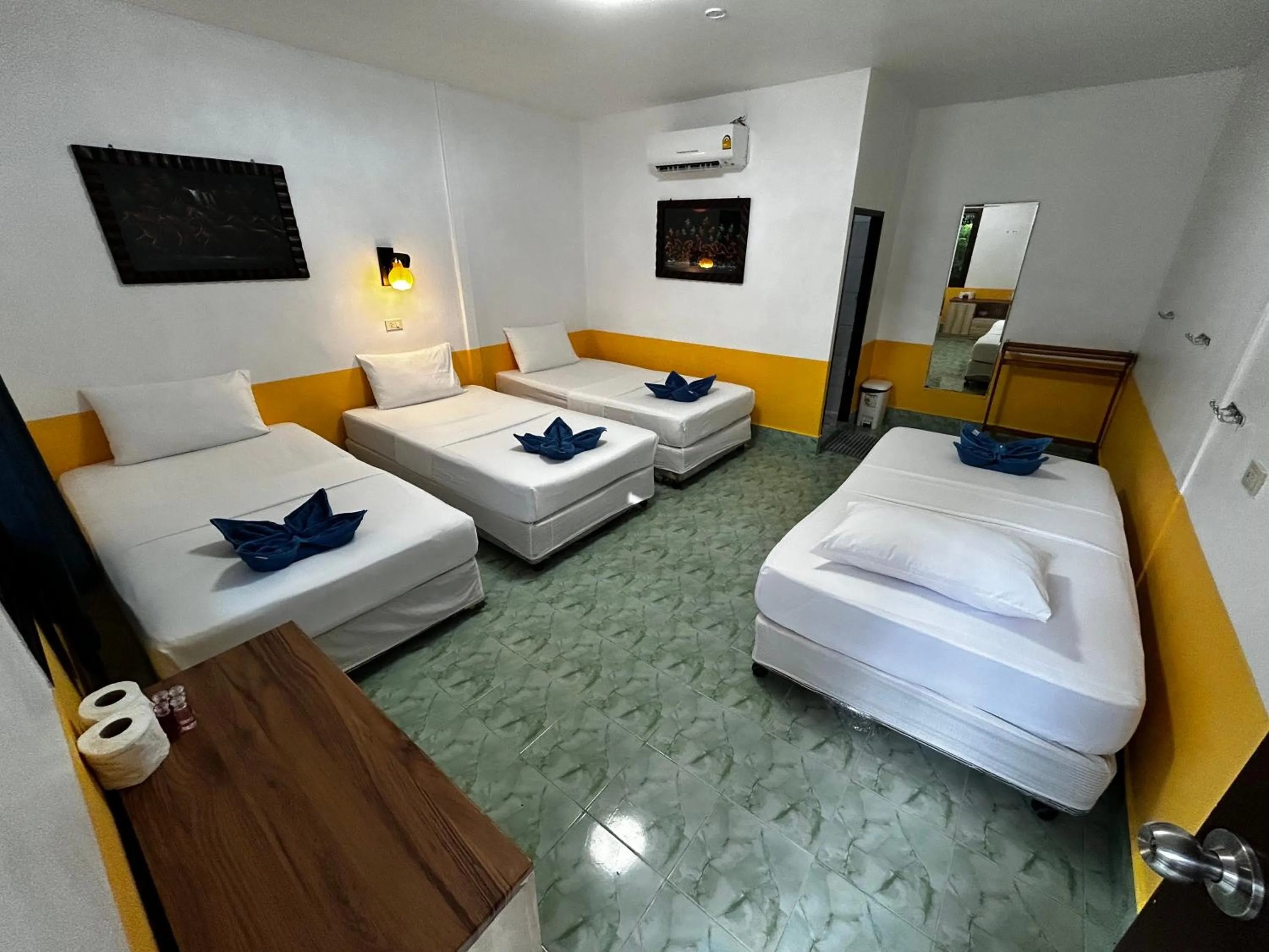 Bed in Coco's Guest House