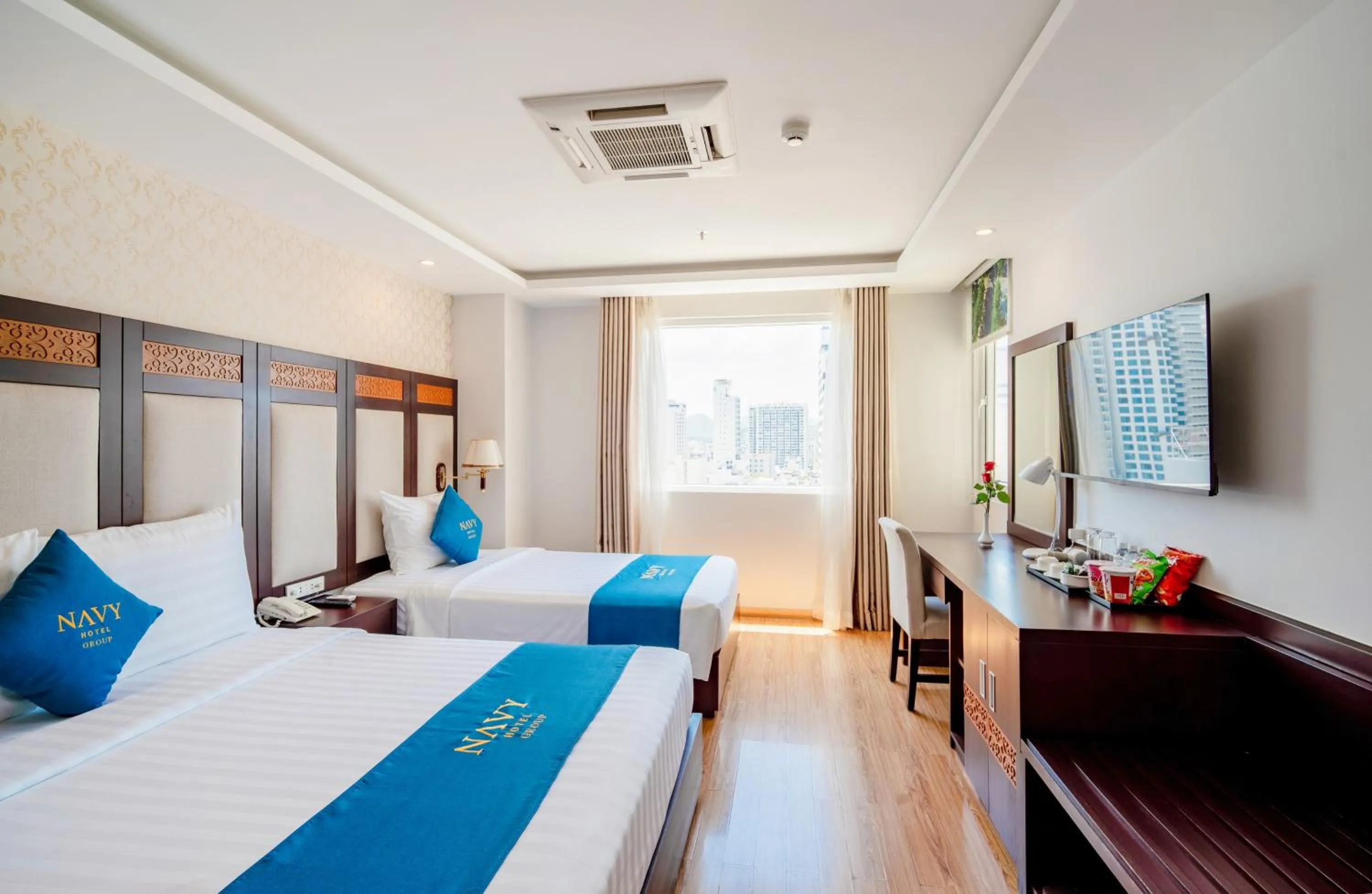 Bed in Galliot Hotel Nha Trang