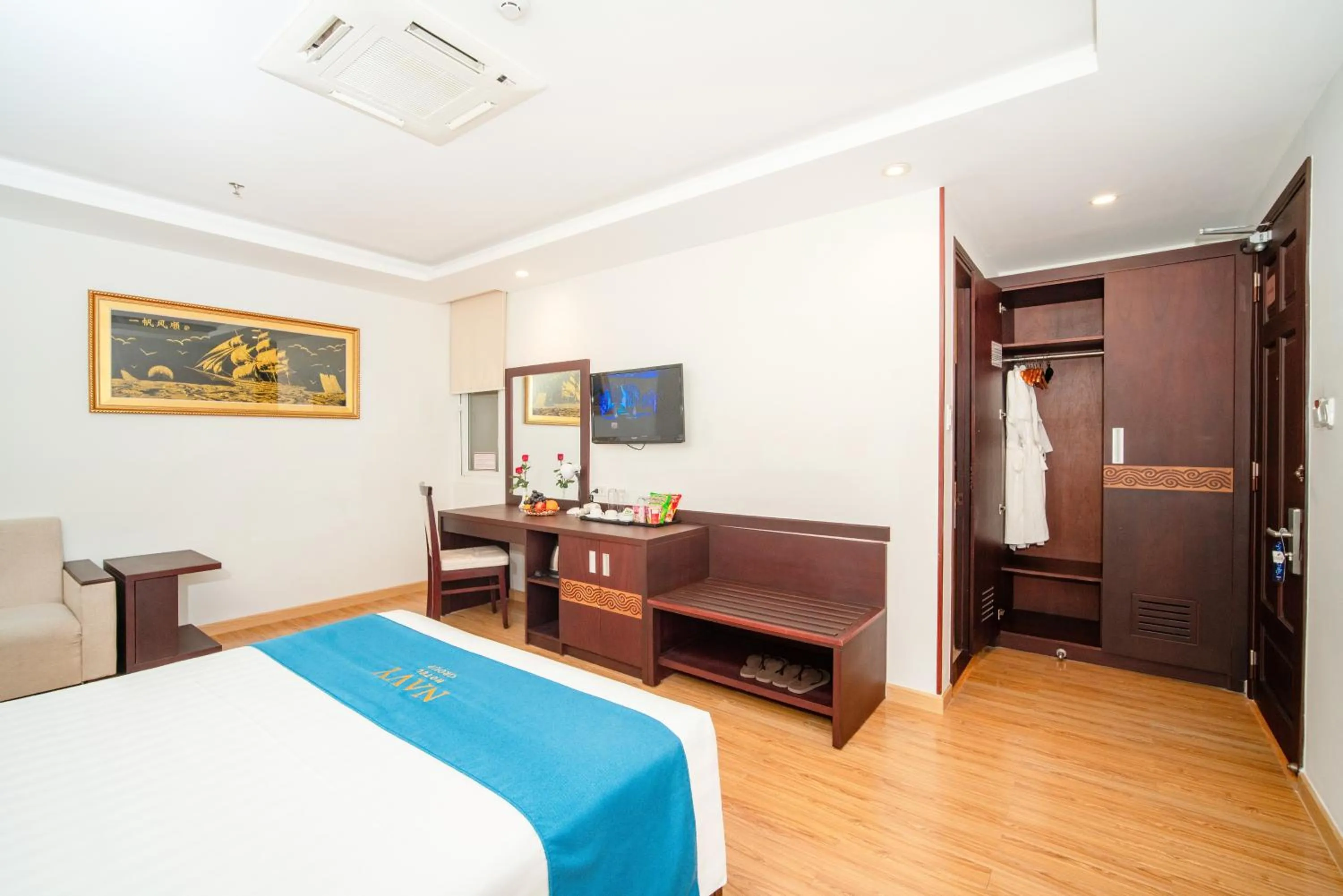 Bedroom, Bed in Galliot Hotel Nha Trang