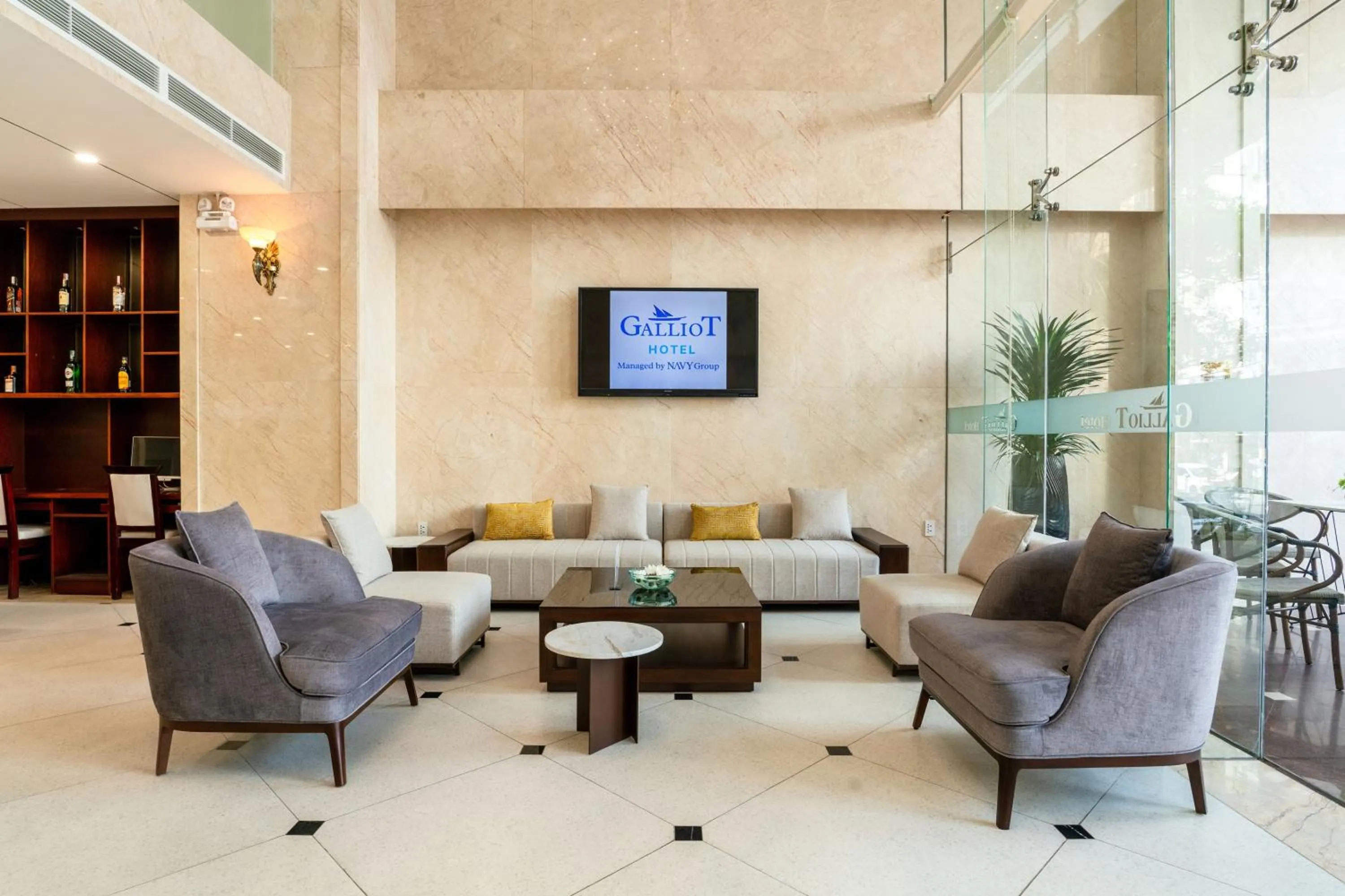 Lobby or reception in Galliot Hotel Nha Trang