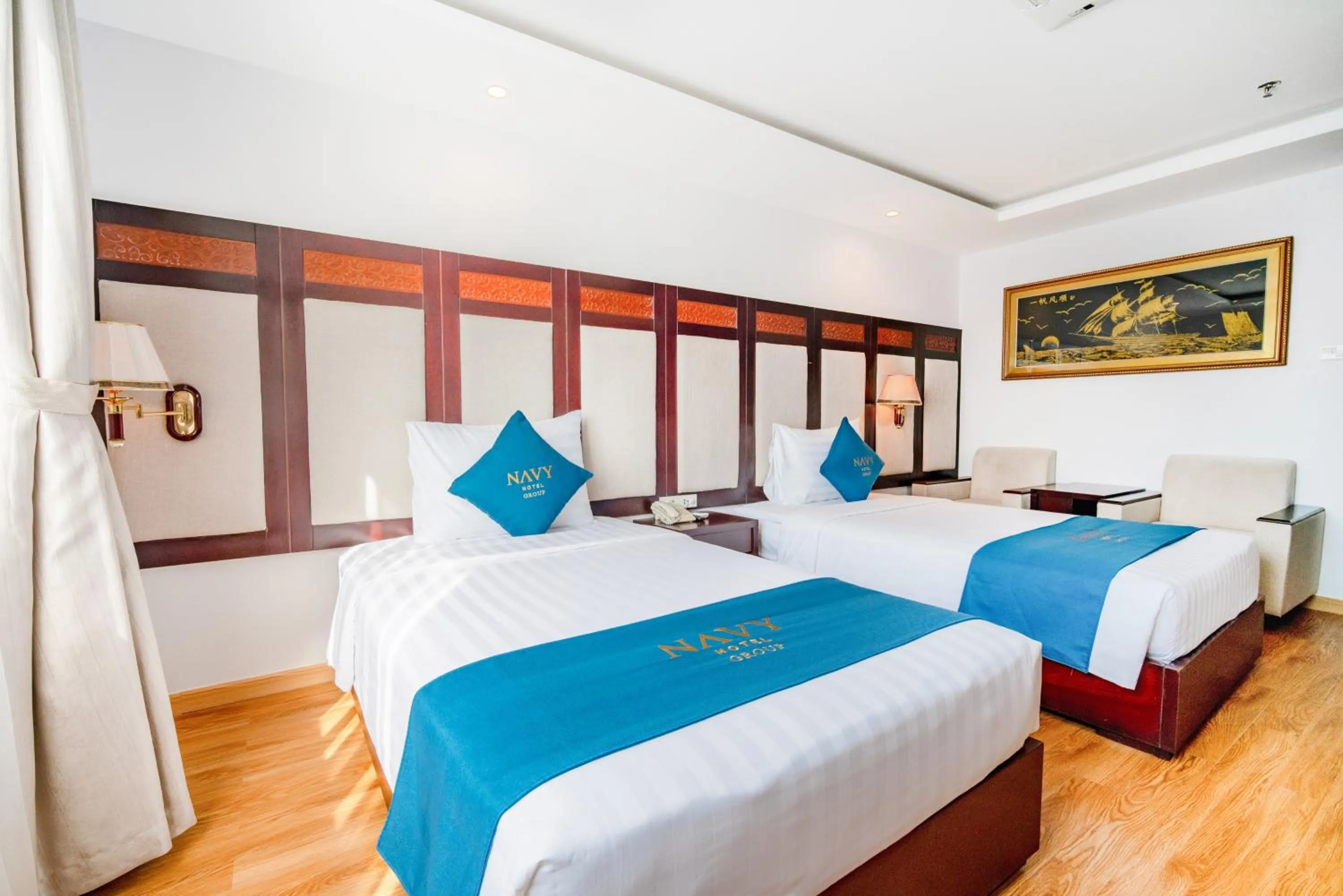 Bed in Galliot Hotel Nha Trang