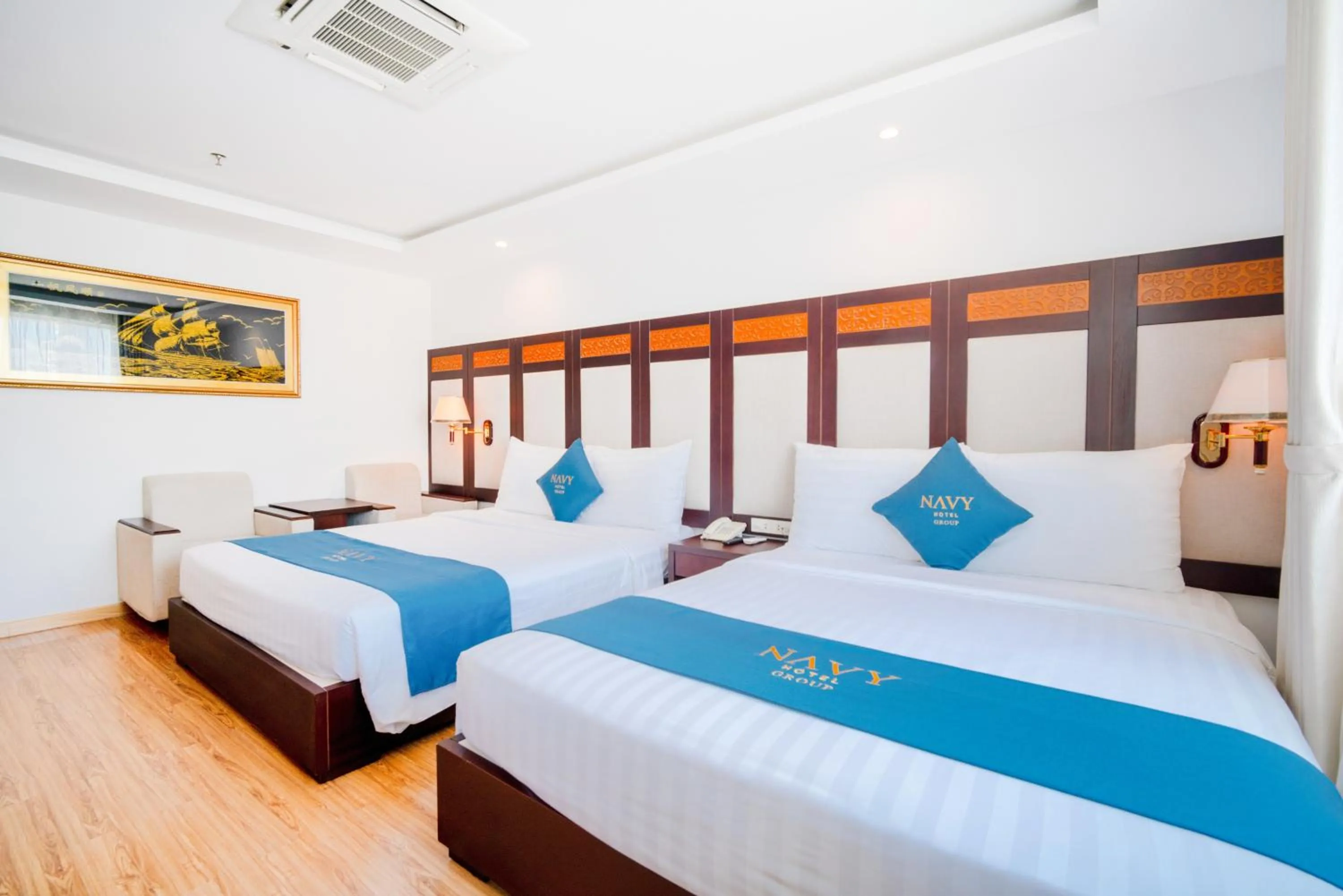 Bed in Galliot Hotel Nha Trang