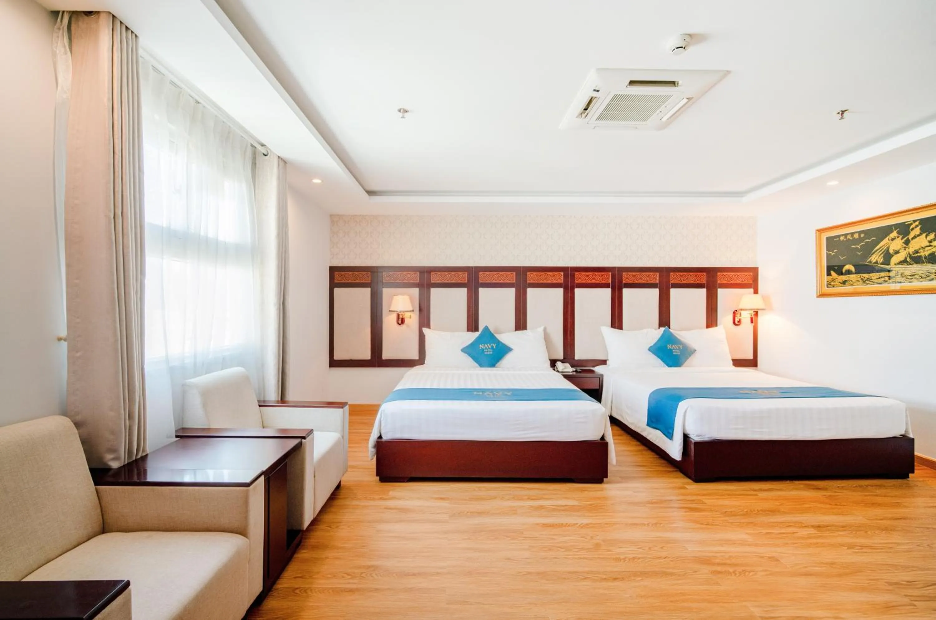 Bed in Galliot Hotel Nha Trang