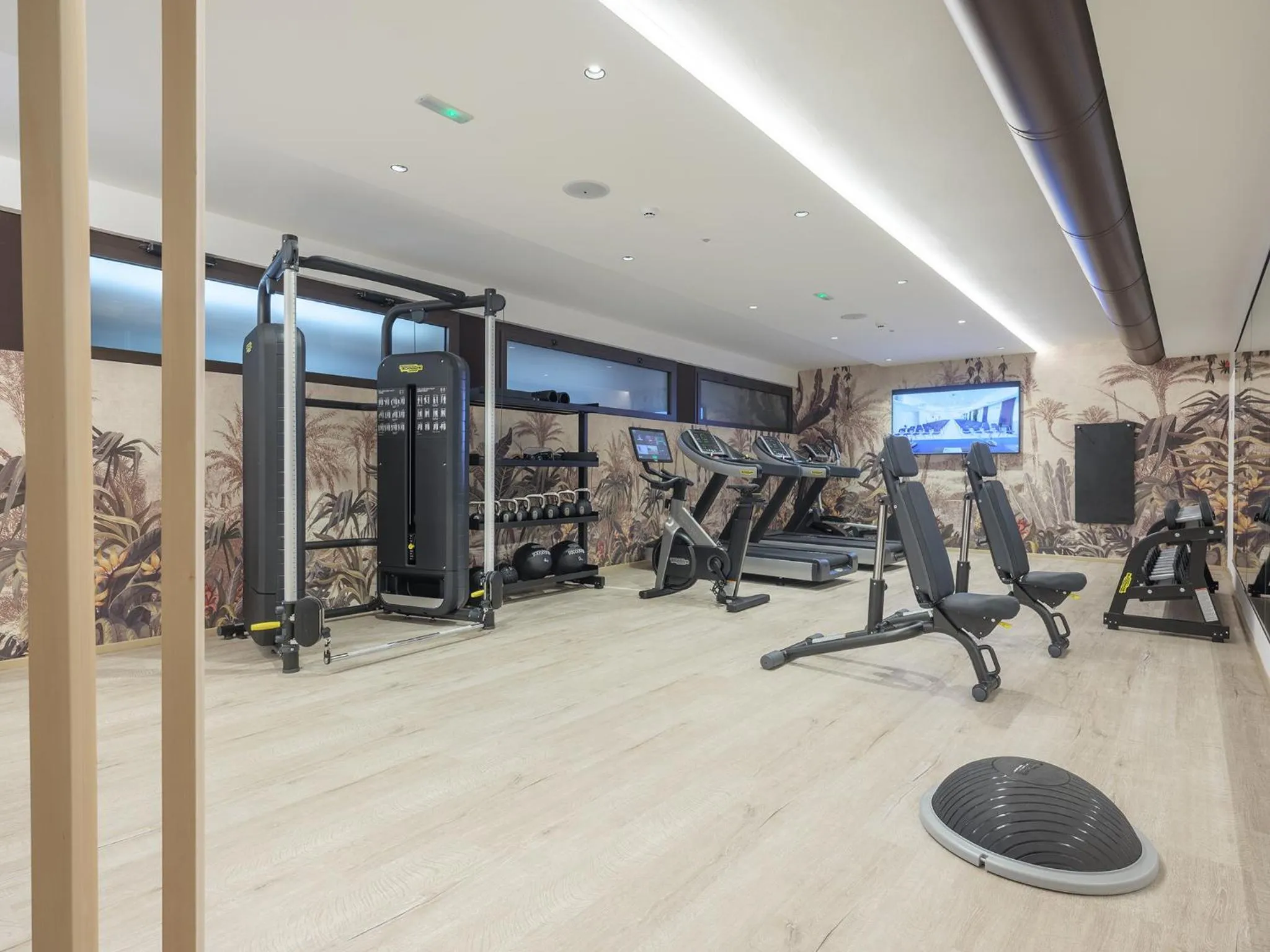 Fitness centre/facilities in Hotel Bologna Airport