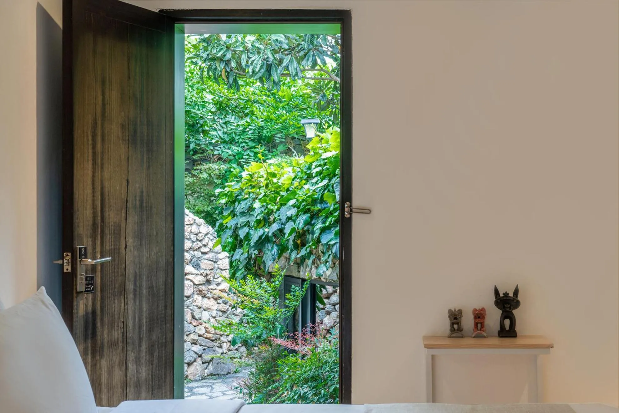 Garden view in The Bivou Lijiang