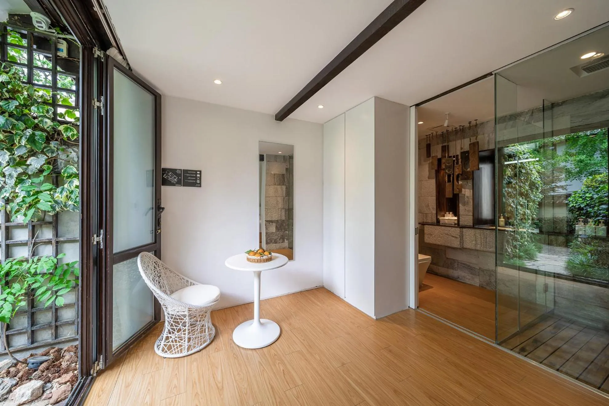 Seating area in The Bivou Lijiang