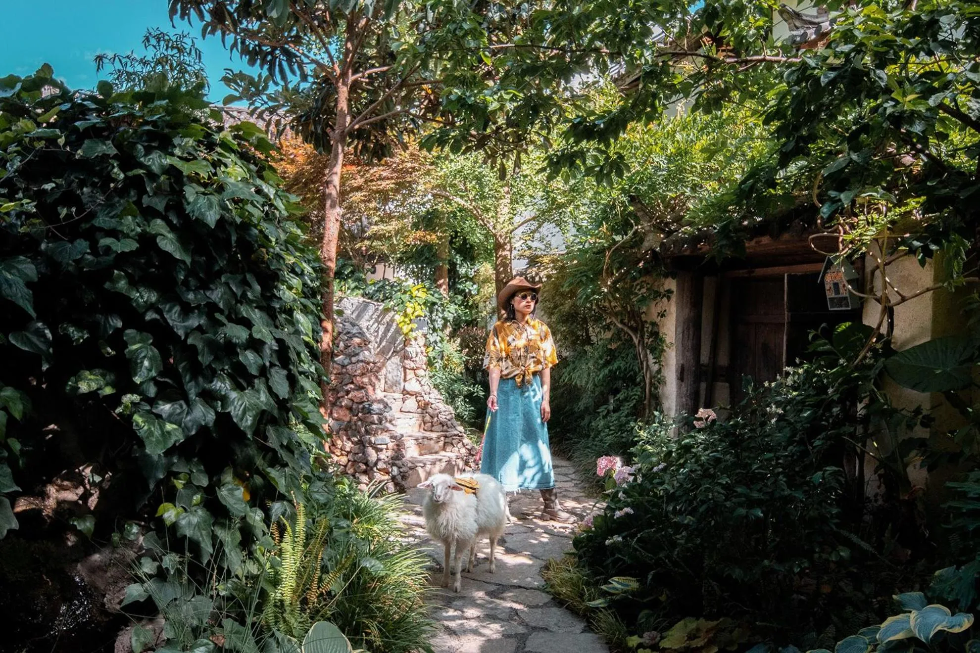 Garden in The Bivou Lijiang