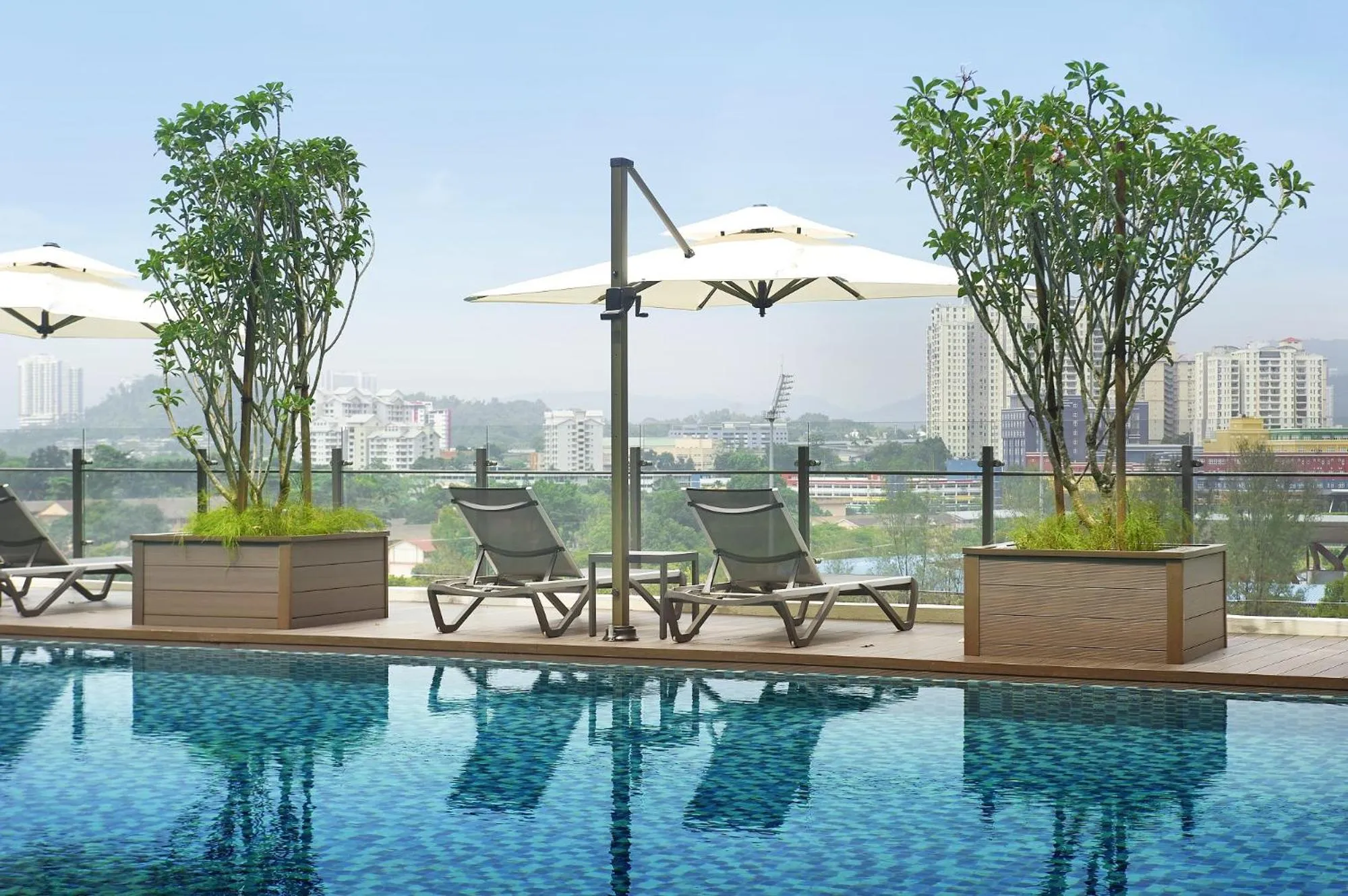 Swimming pool in Hotel Komune Living & Wellness Kuala Lumpur