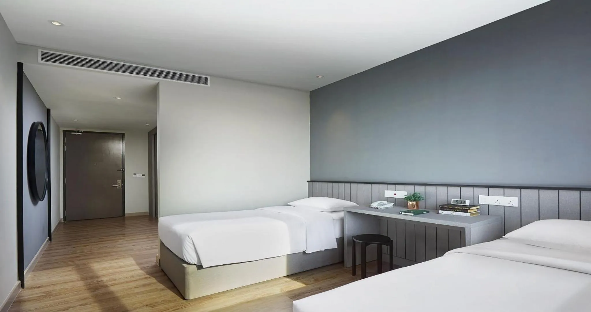 View (from property/room), Bed in Hotel Komune Living & Wellness Kuala Lumpur