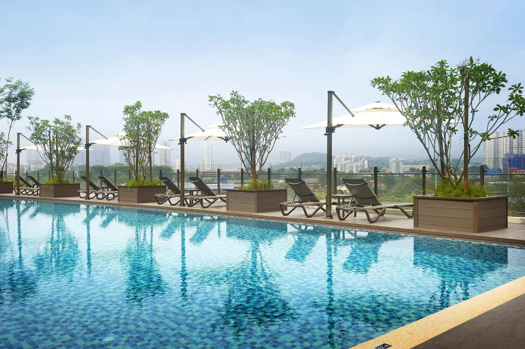 Swimming pool in Hotel Komune Living & Wellness Kuala Lumpur
