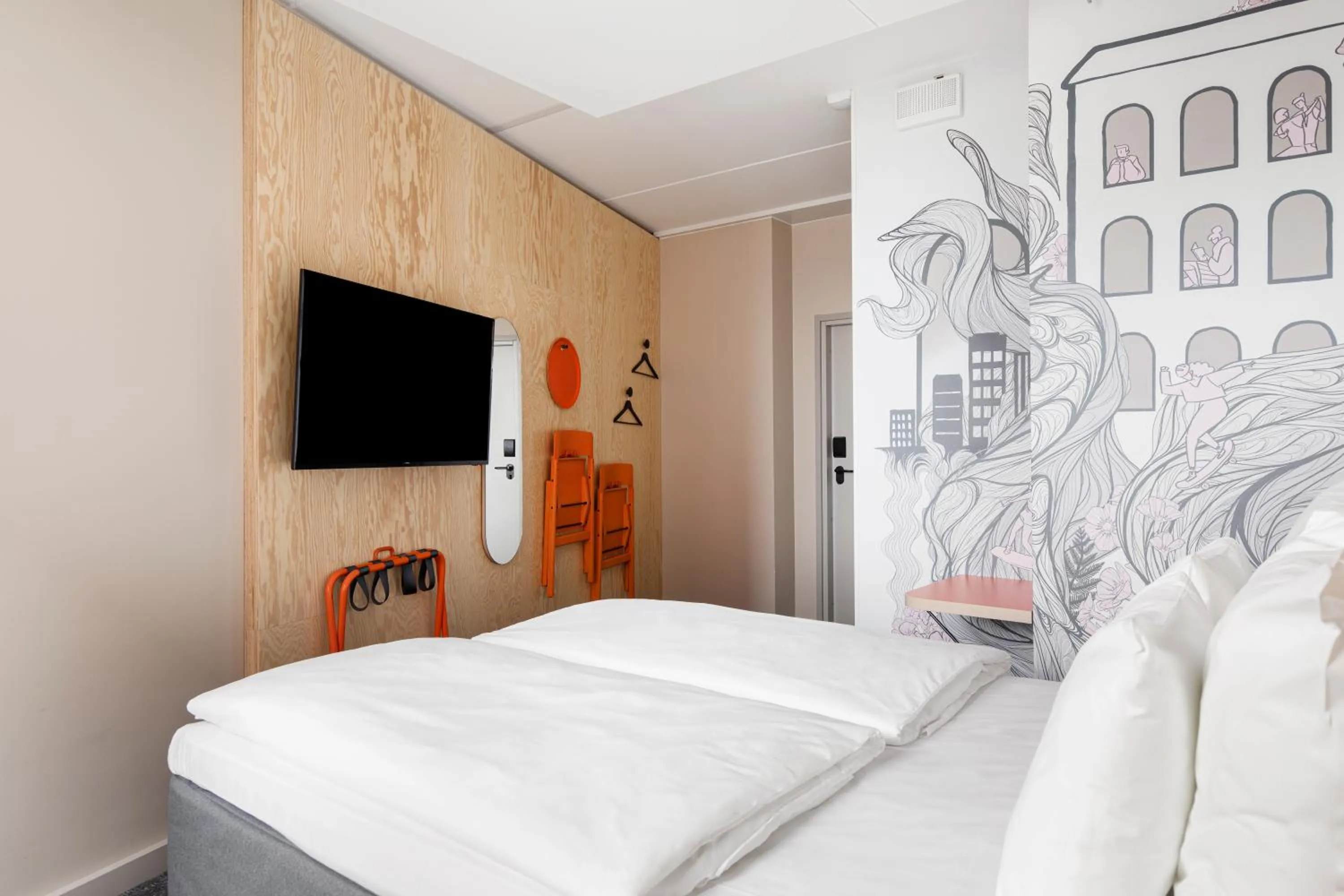 Bed in Heymo 1 by Sokos Hotels