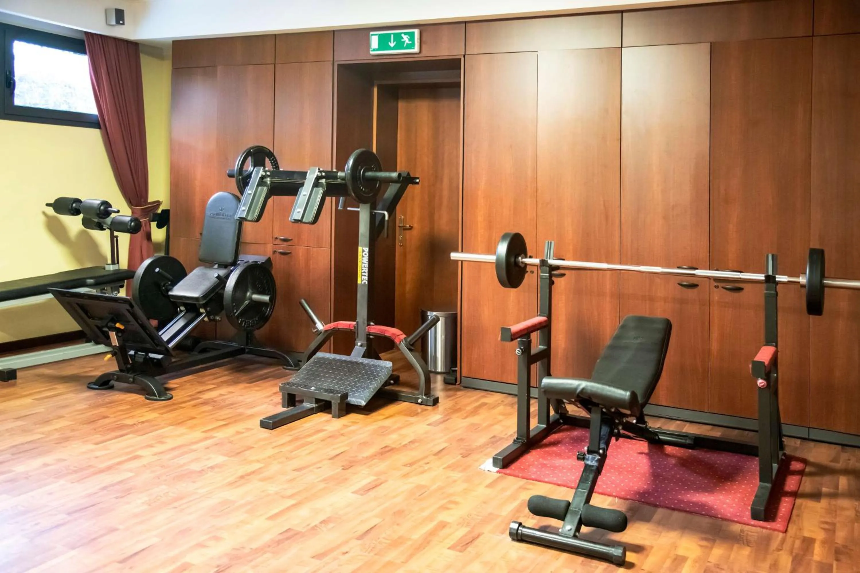 Fitness centre/facilities in Admiral Hotel Villa Erme