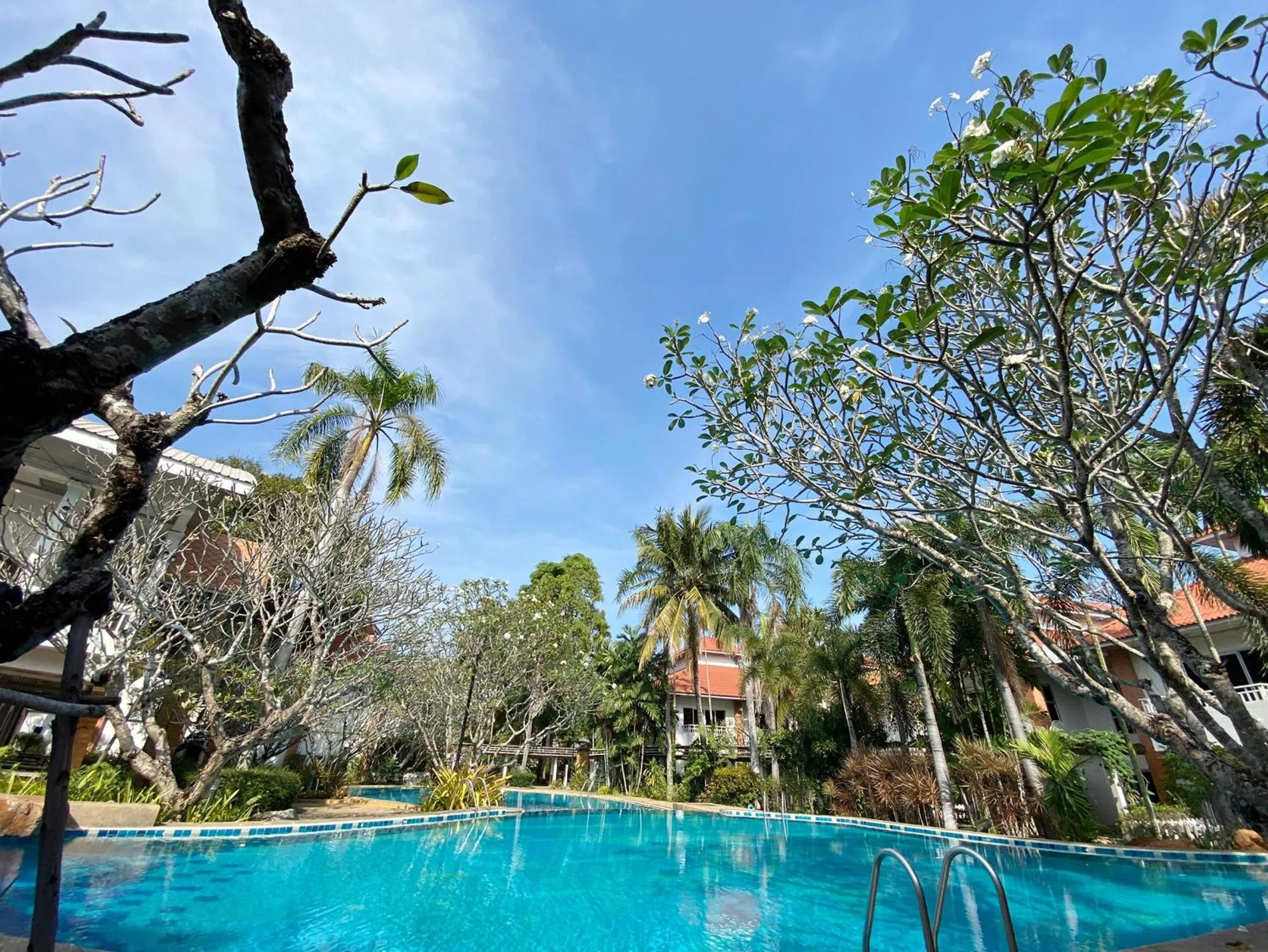 Swimming pool in Thara Cholapruek Resort