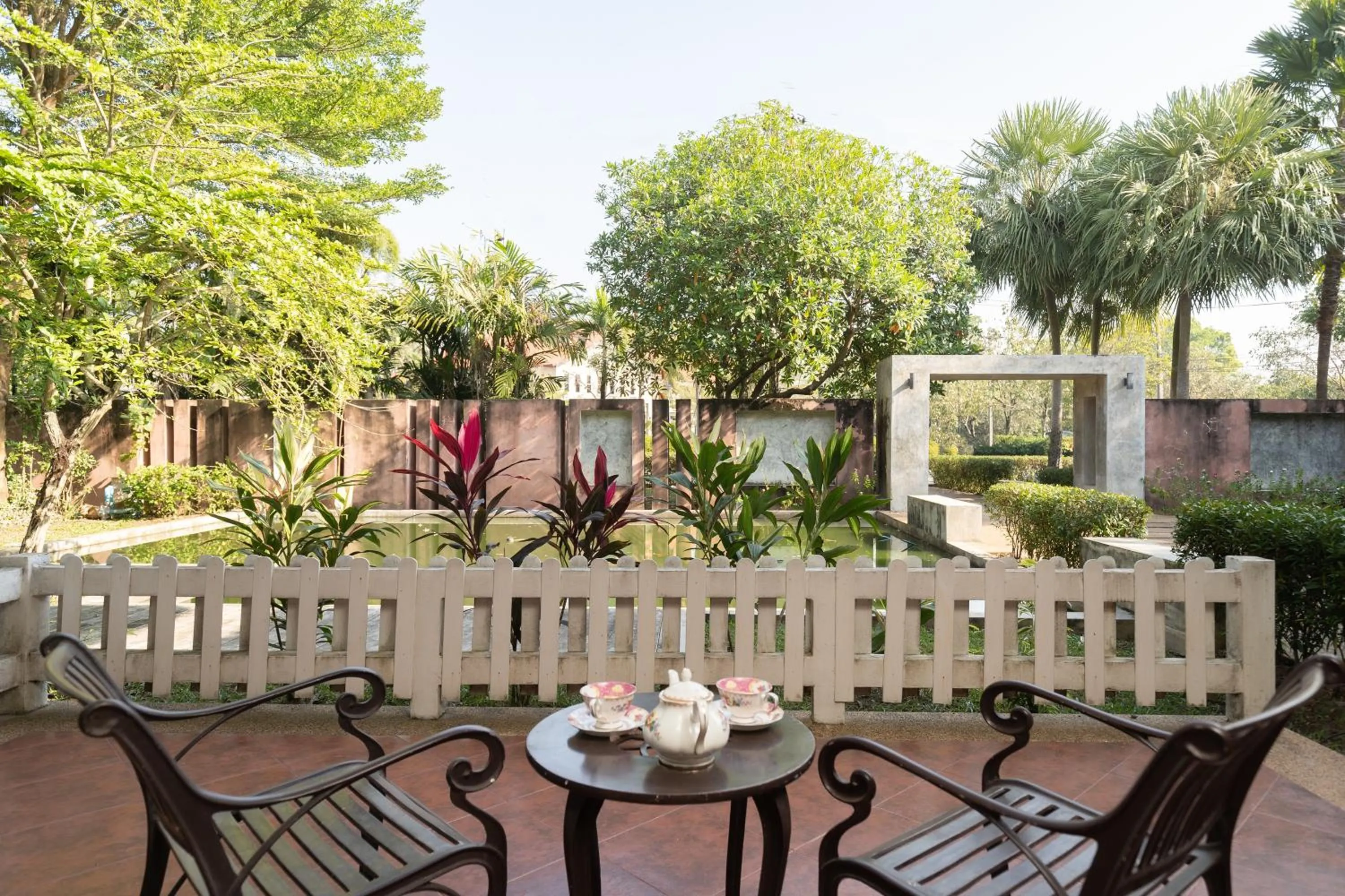 Balcony/Terrace in Thara Cholapruek Resort
