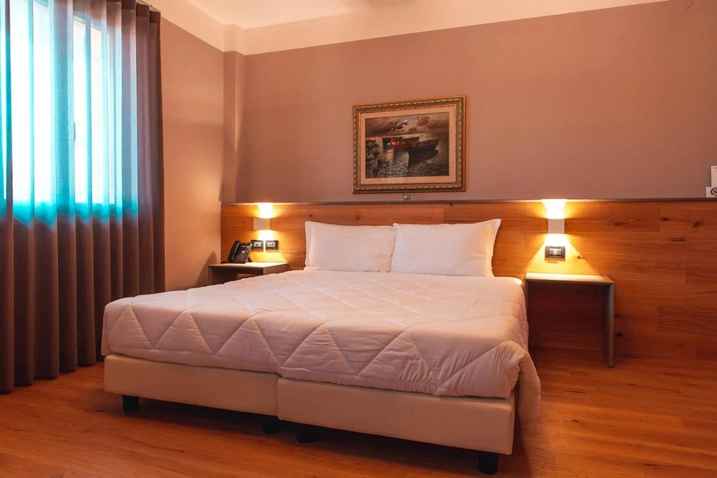 Bed in Hotel Patriarchi