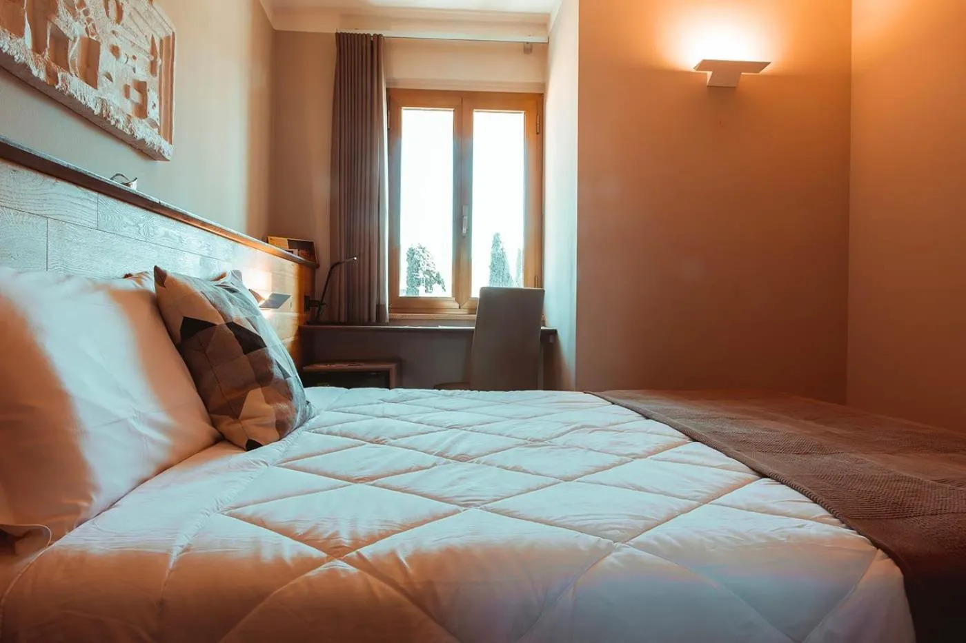 Bed in Hotel Patriarchi