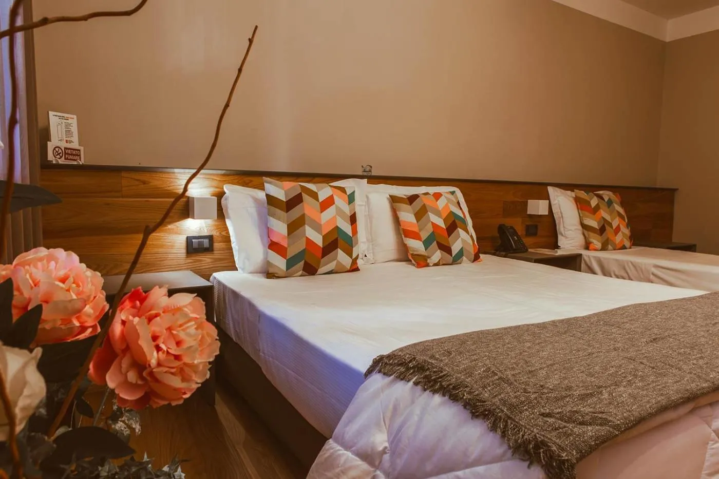 Bed in Hotel Patriarchi