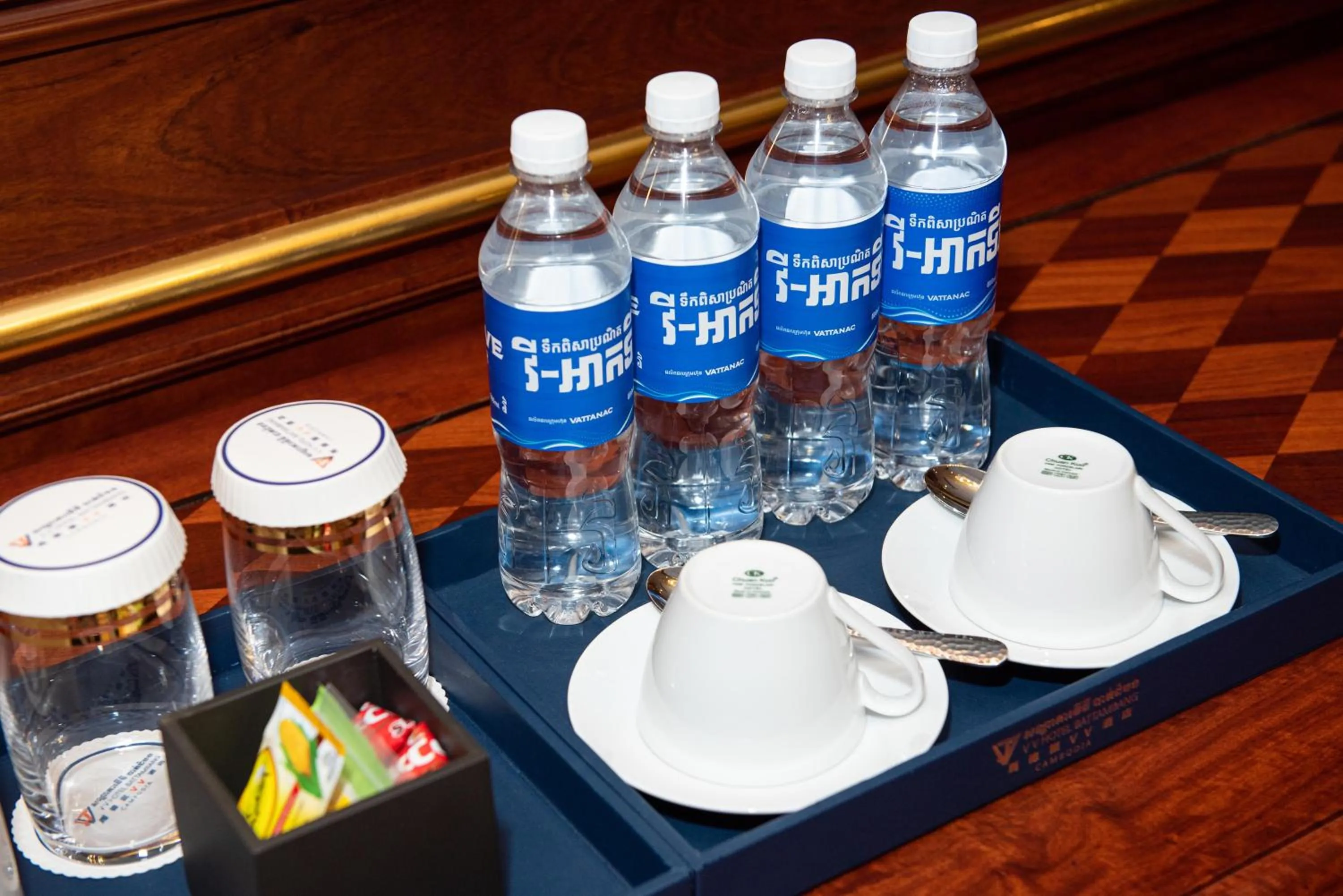 Bedroom in V V Hotel Battambang