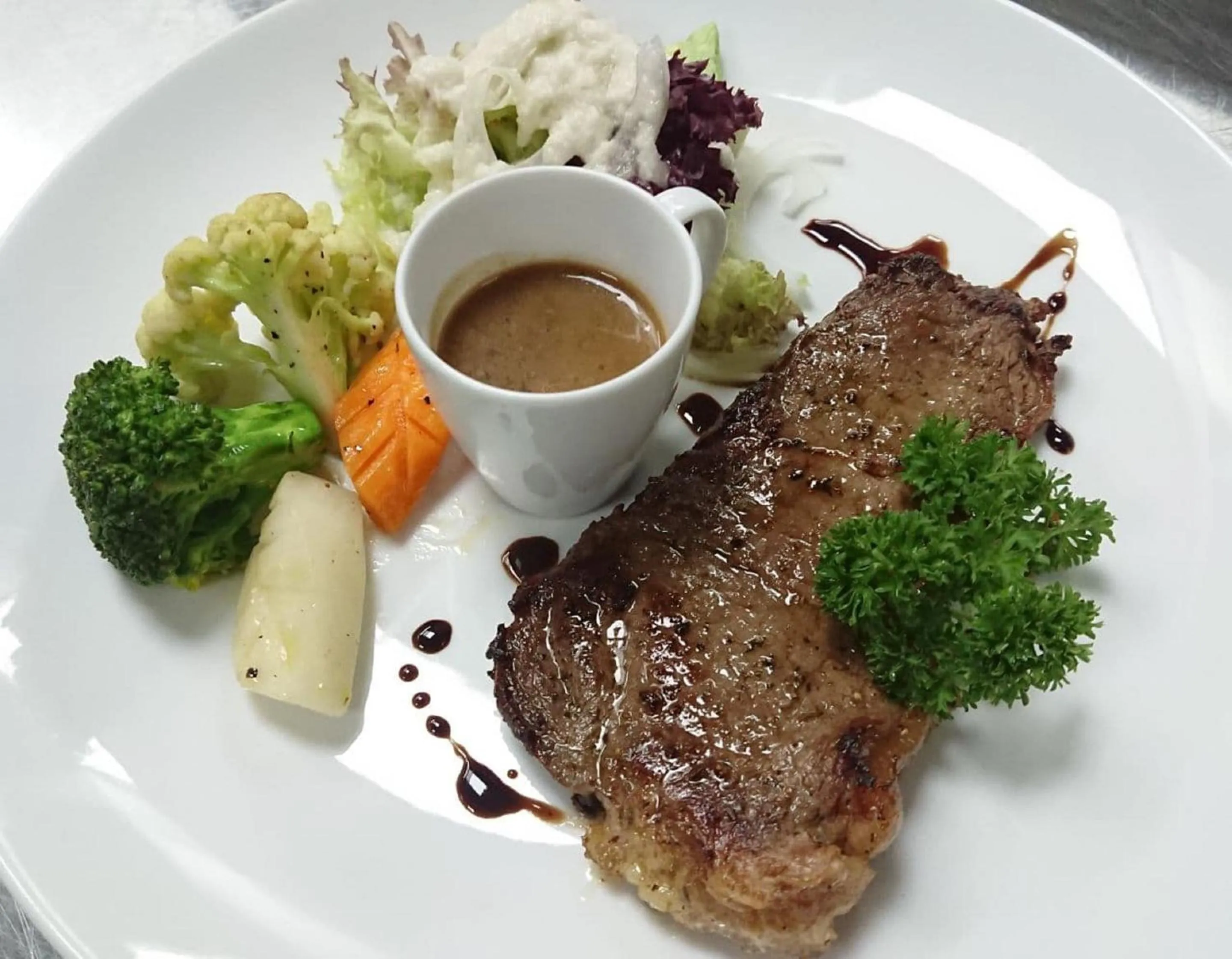 Food in V V Hotel Battambang