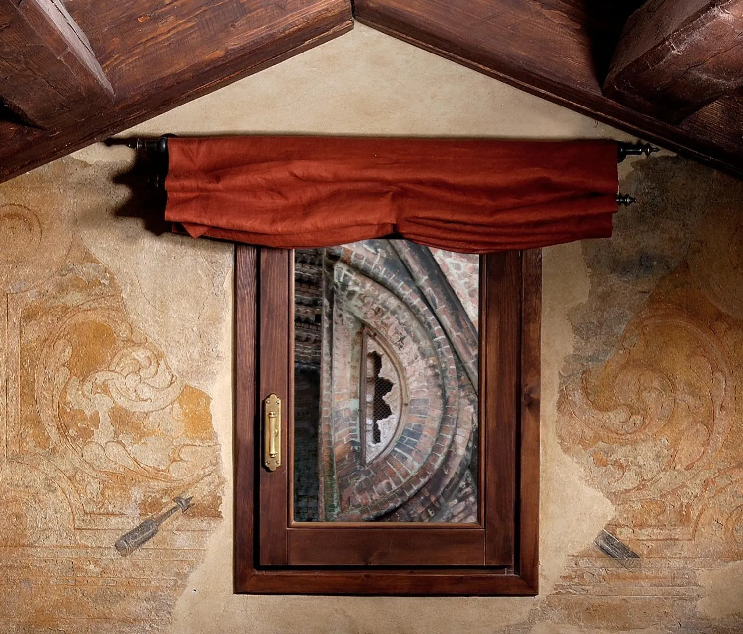 Decorative detail in Art Hotel Commercianti