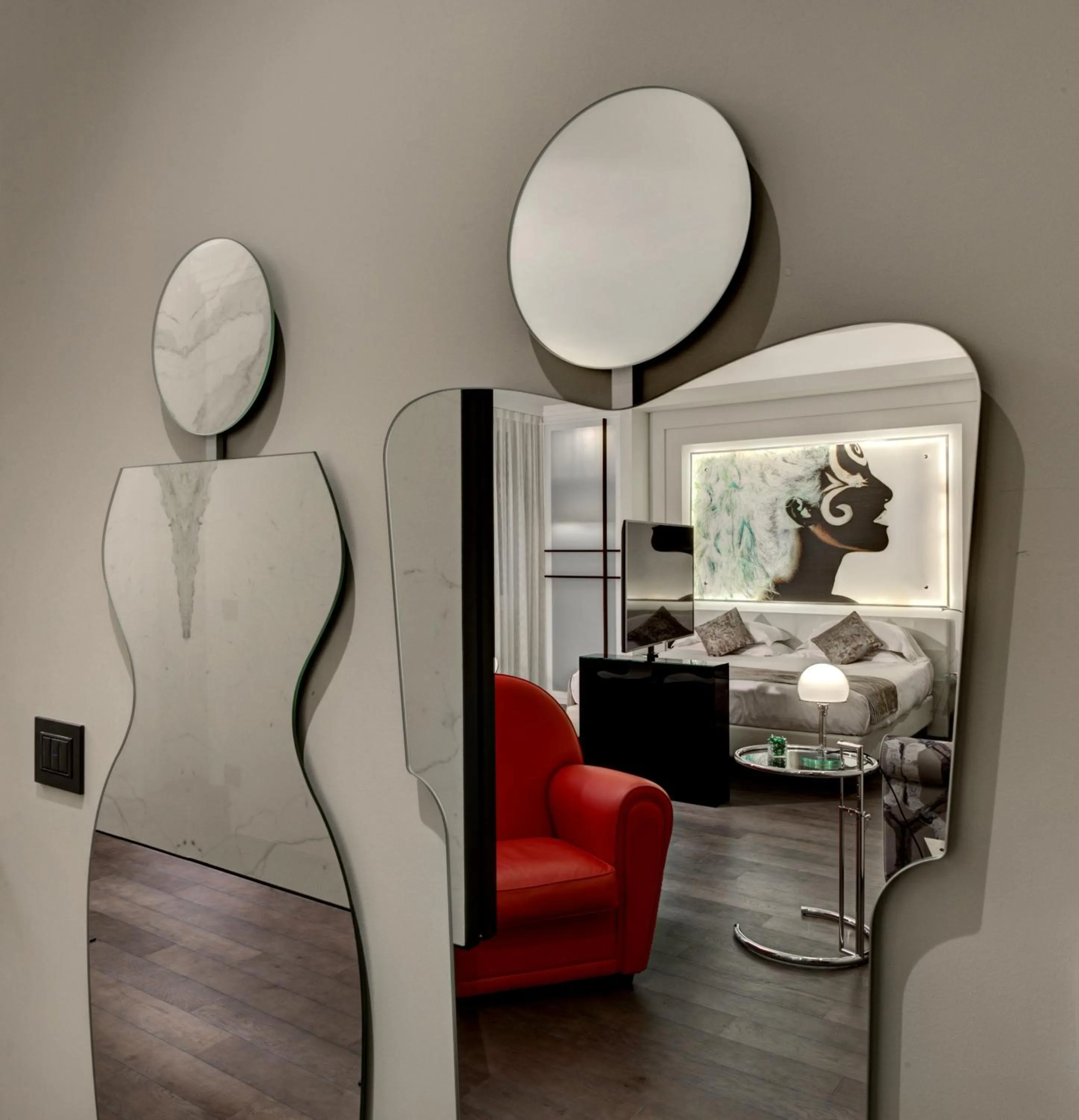 Decorative detail in Art Hotel Commercianti