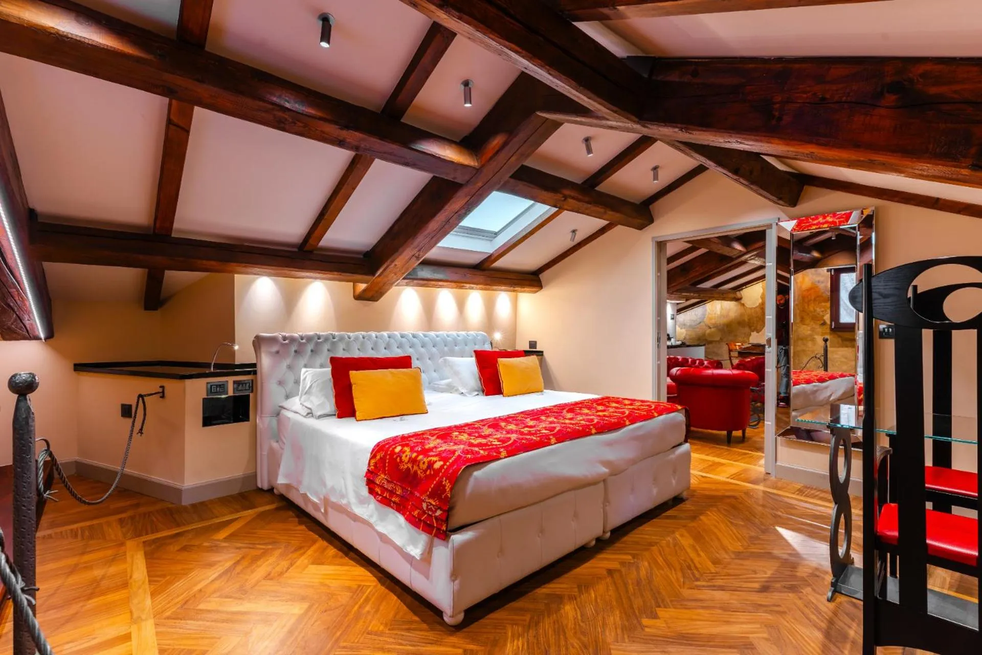 Photo of the whole room, Bed in Art Hotel Commercianti