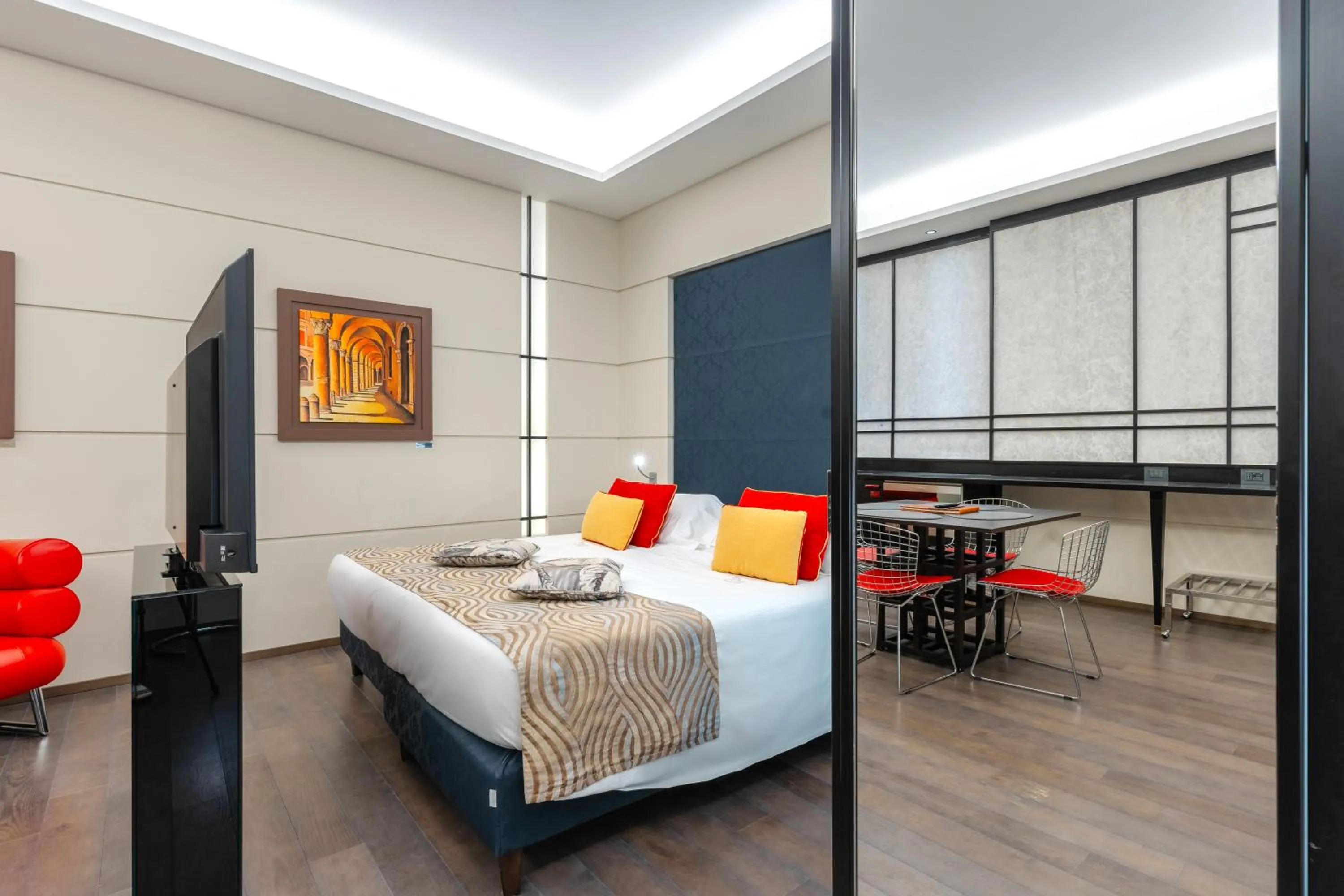 Photo of the whole room, Bed in Art Hotel Commercianti