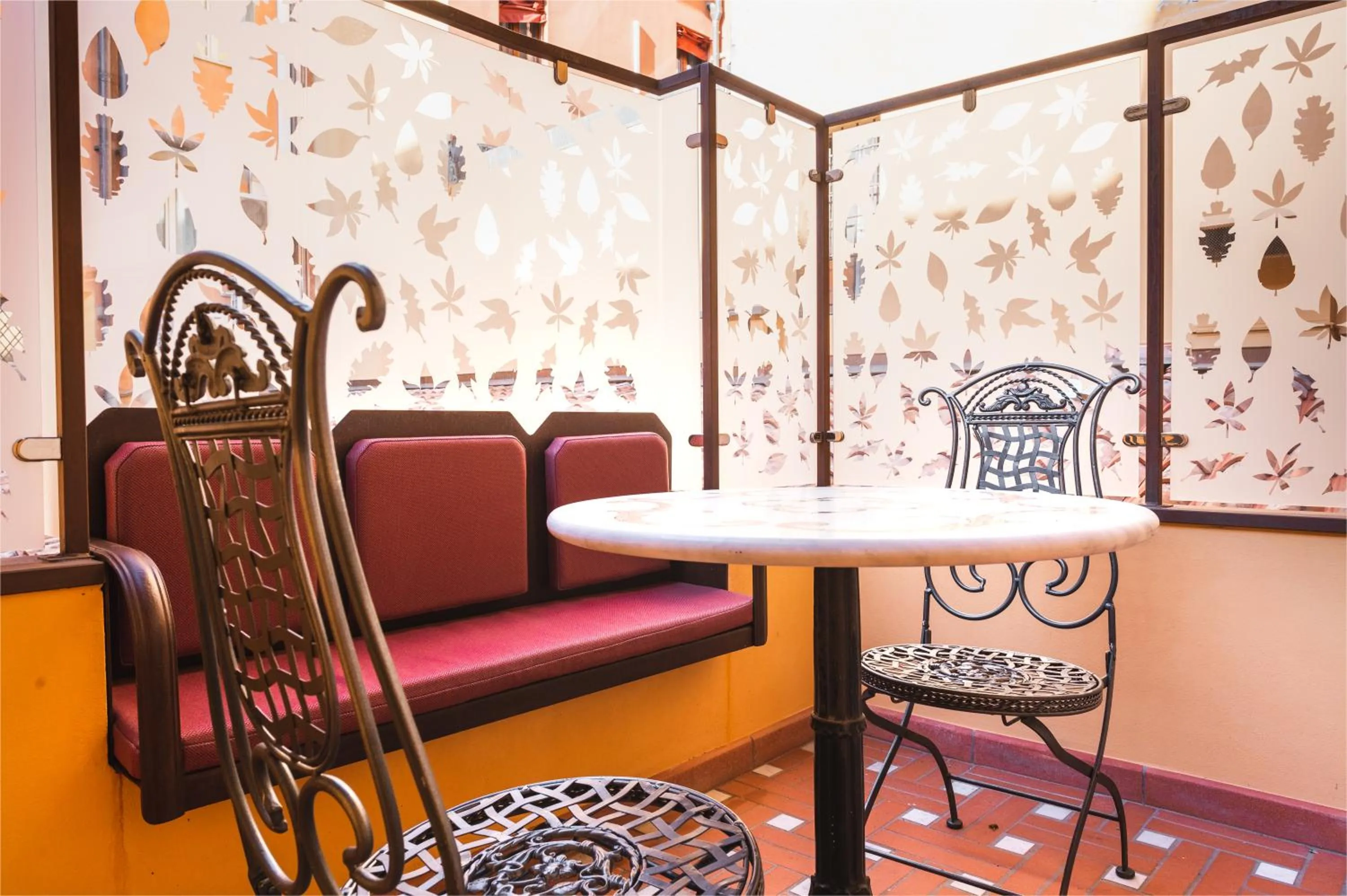 Balcony/Terrace in Art Hotel Commercianti