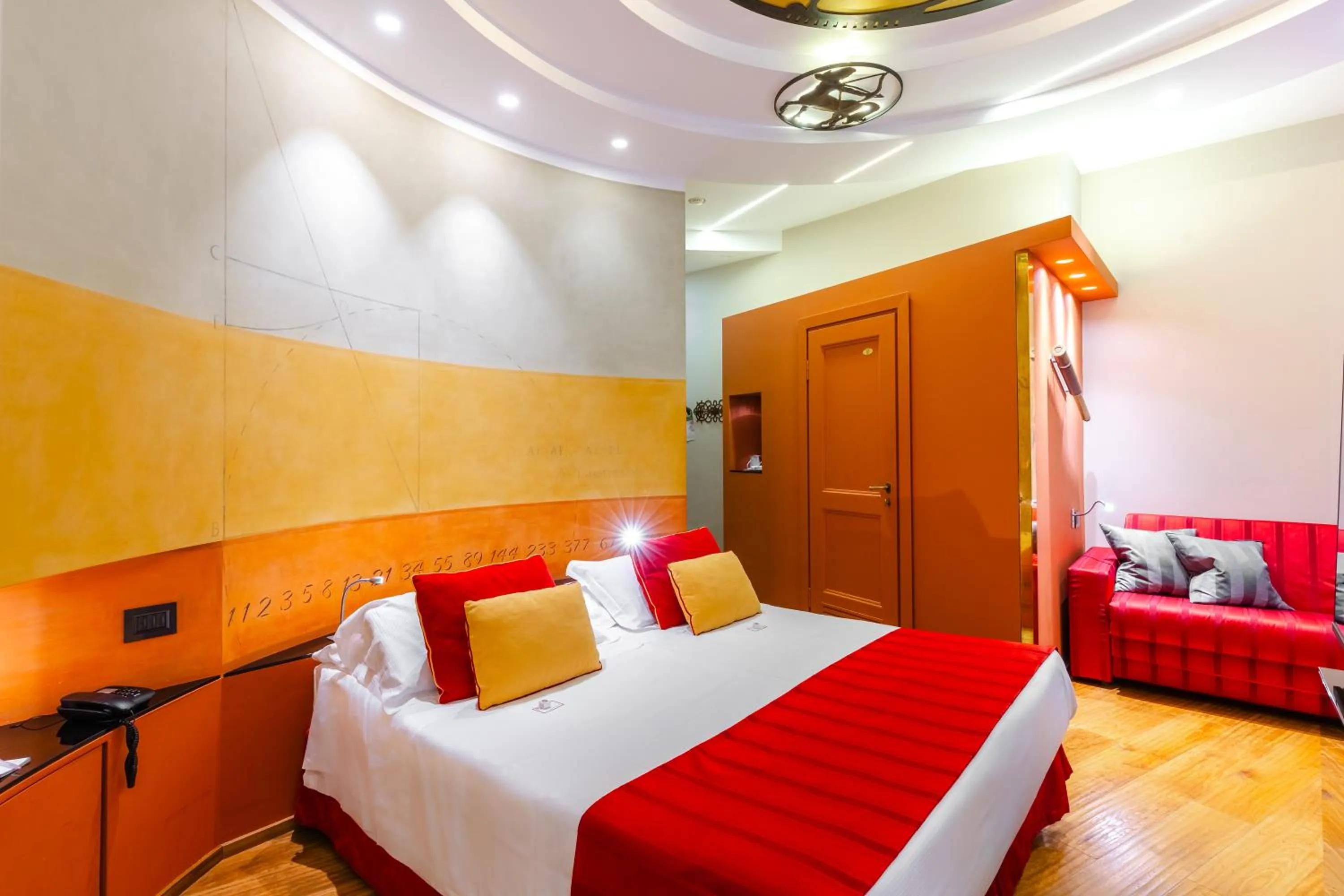 Photo of the whole room, Bed in Art Hotel Commercianti