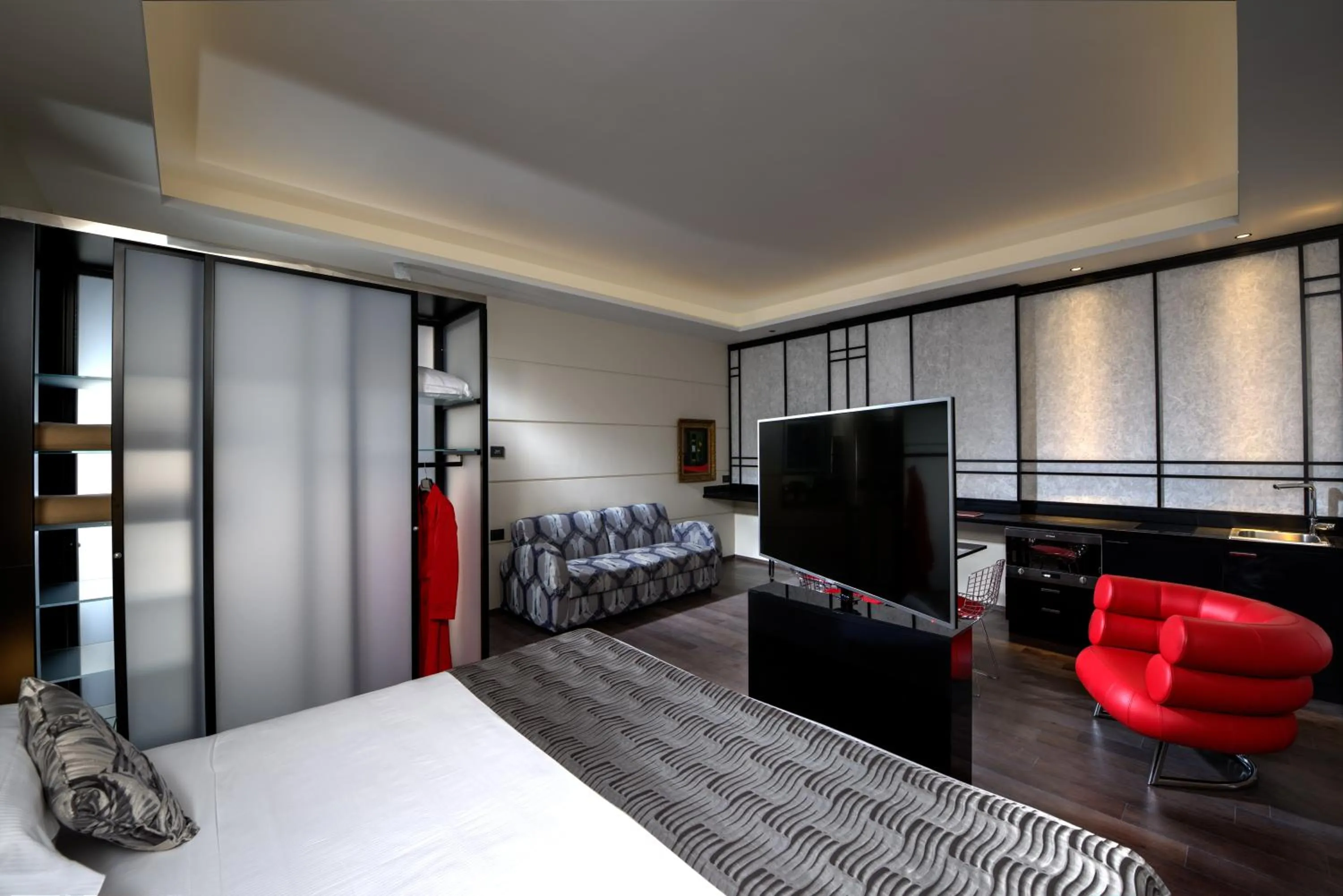 Photo of the whole room, Bed in Art Hotel Commercianti