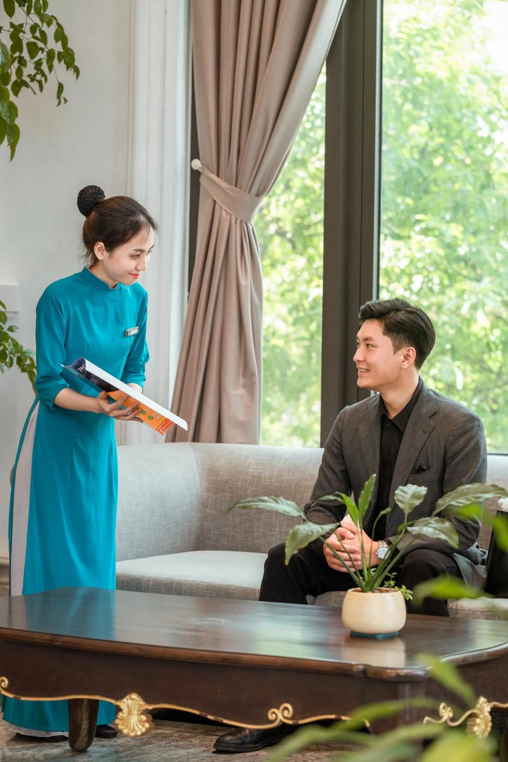 Lobby or reception in Rex Quang Binh Hotel