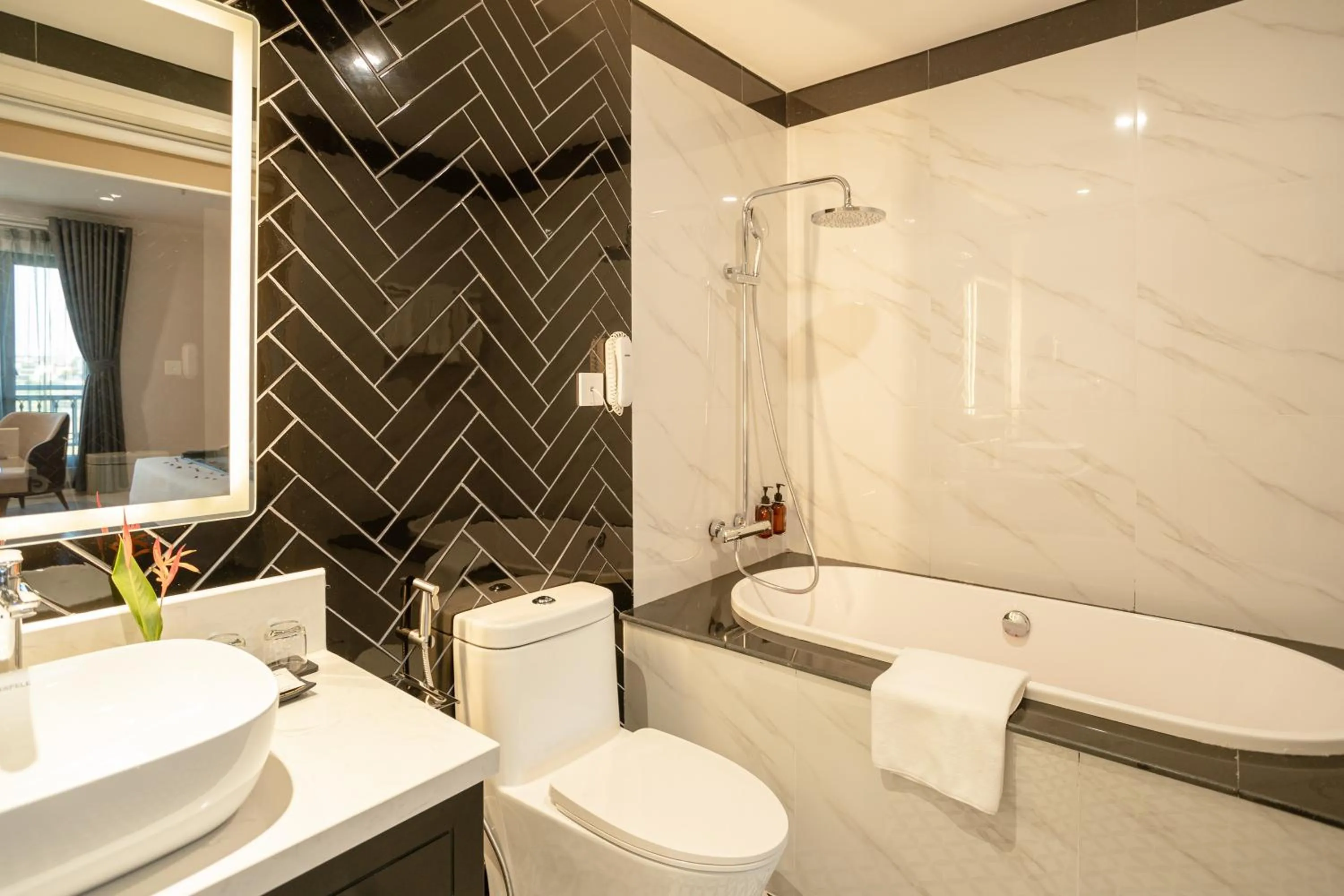 Bathroom in Rex Quang Binh Hotel