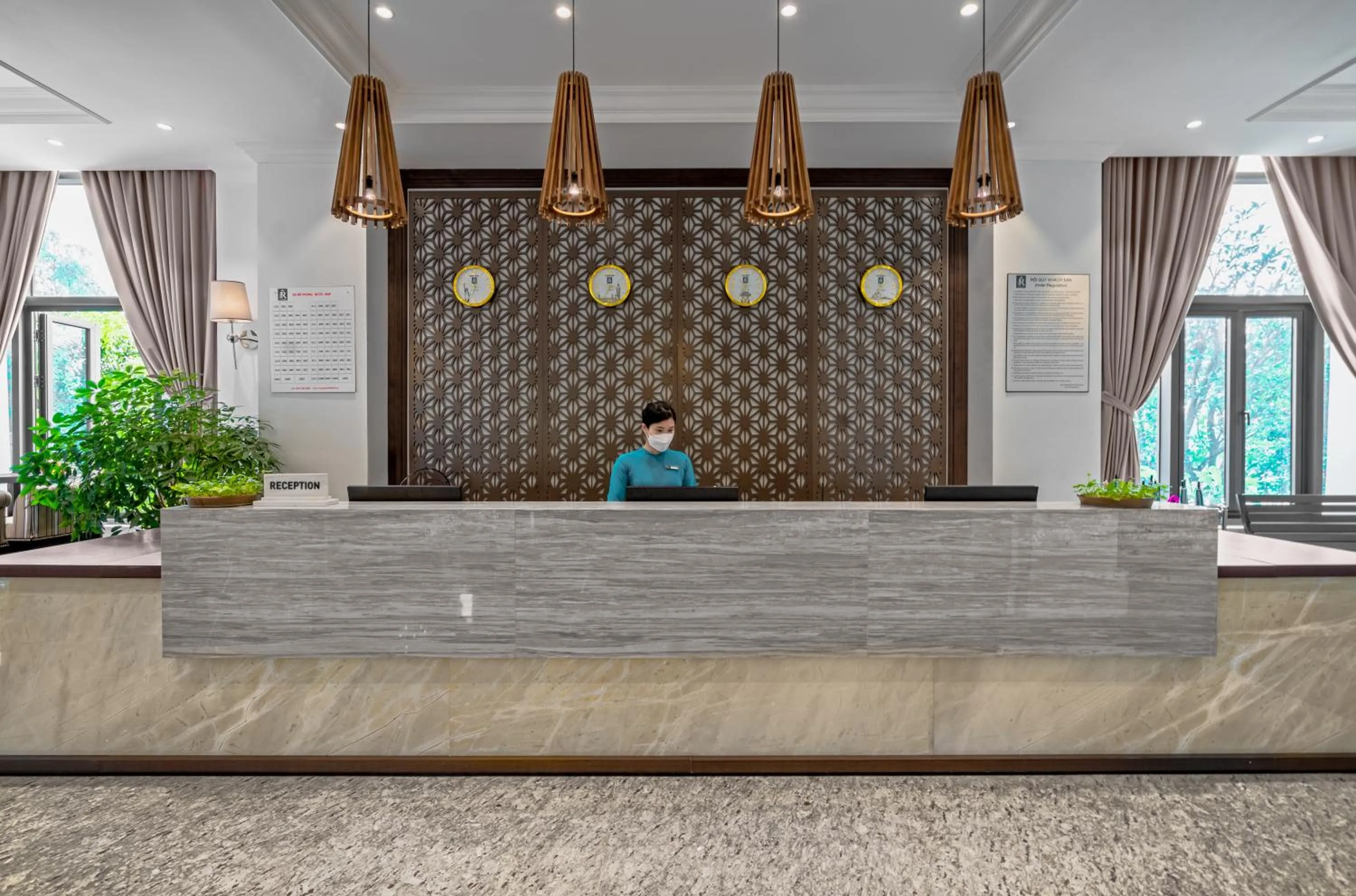 Lobby or reception in Rex Quang Binh Hotel