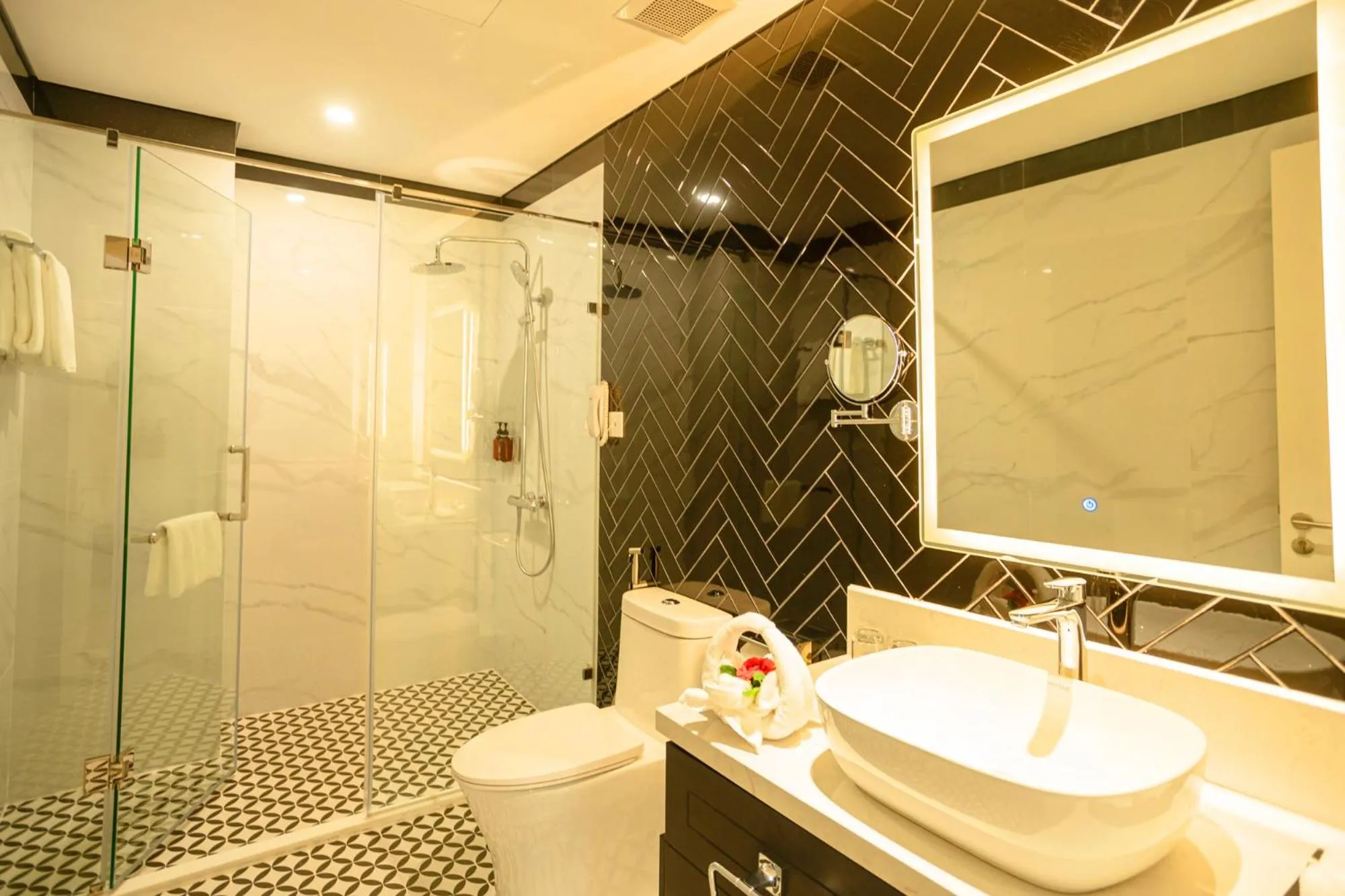Bathroom in Rex Quang Binh Hotel