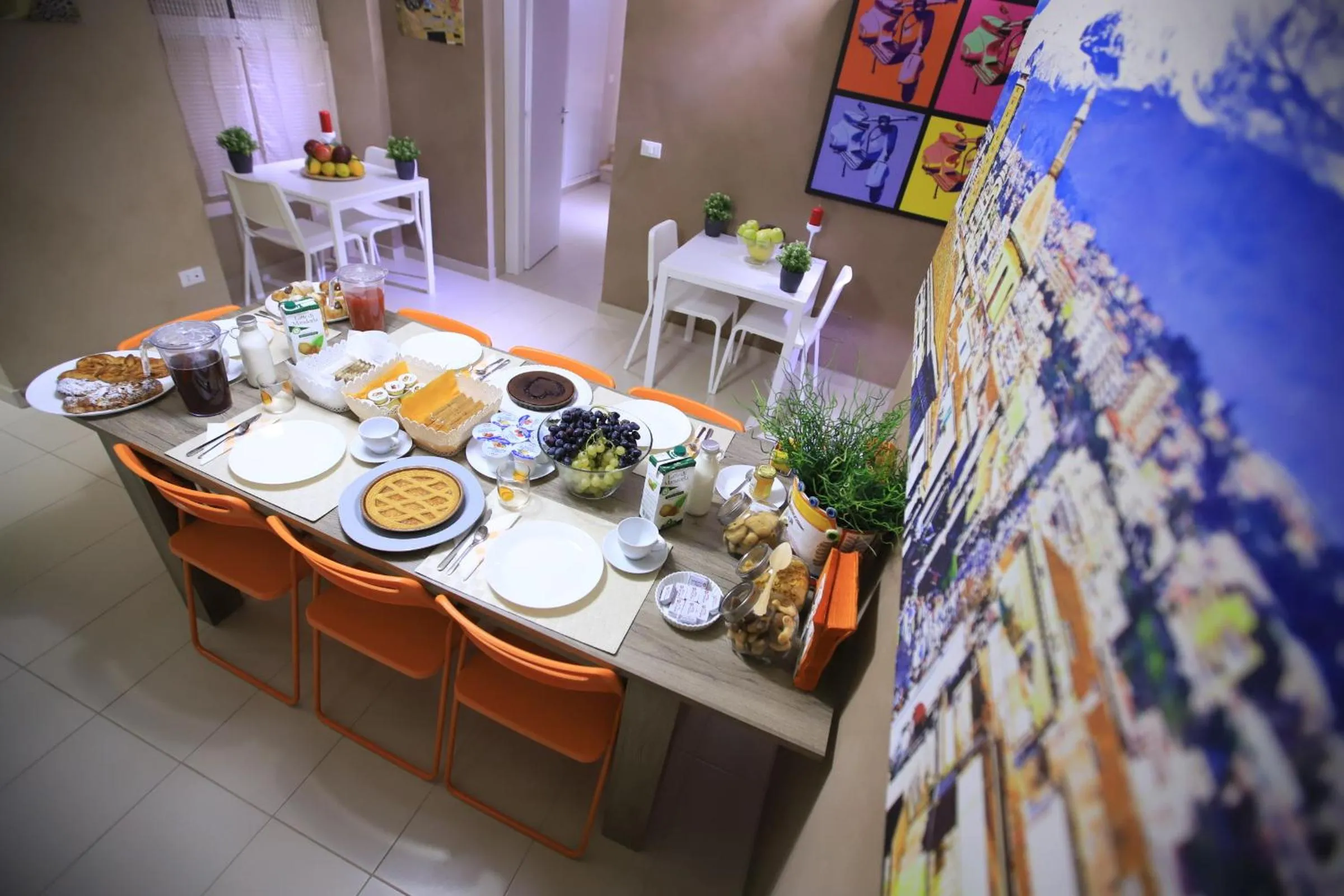 Food and drinks in Bnb Archimede