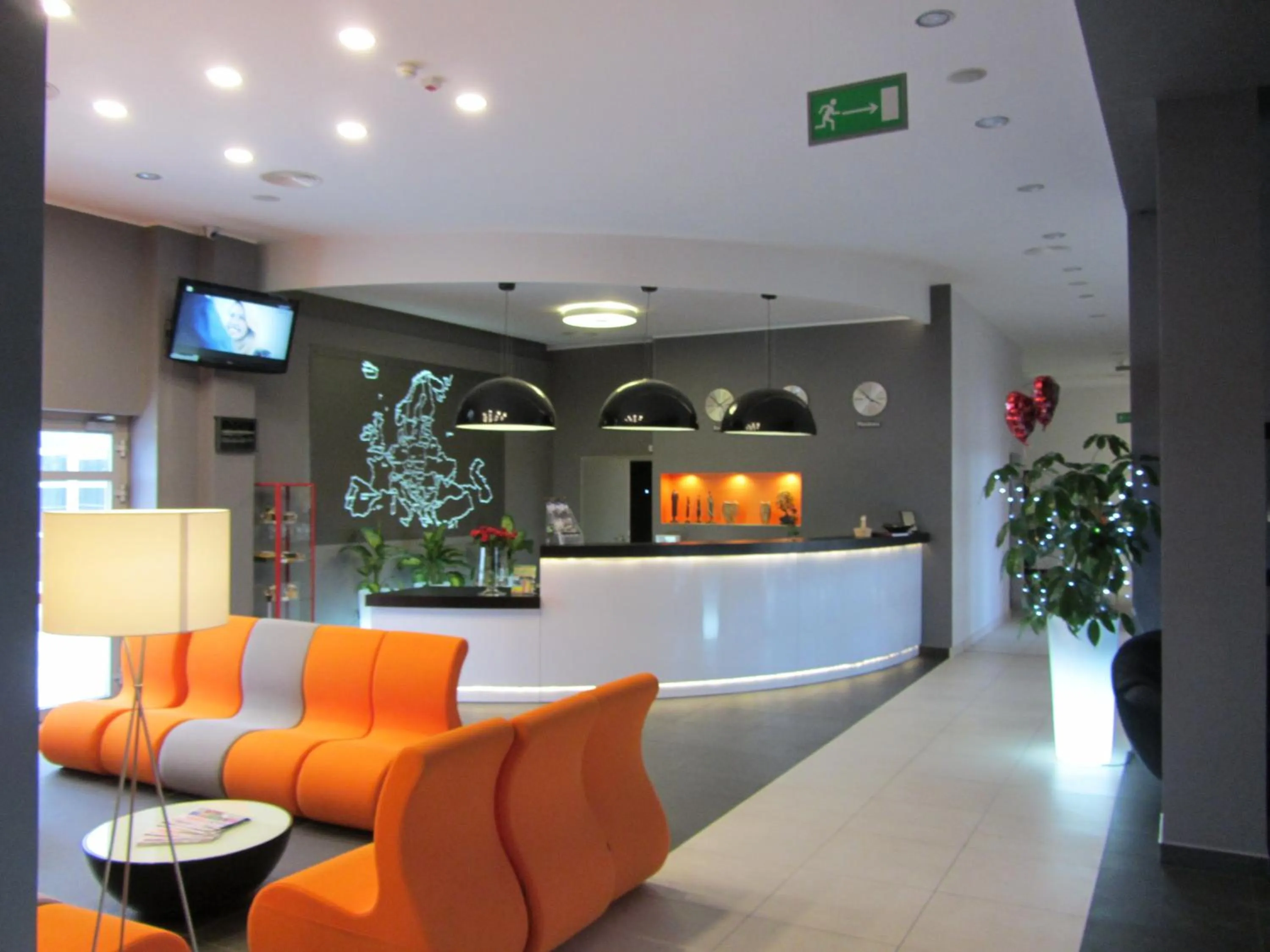 Lobby or reception in Hotel Europa