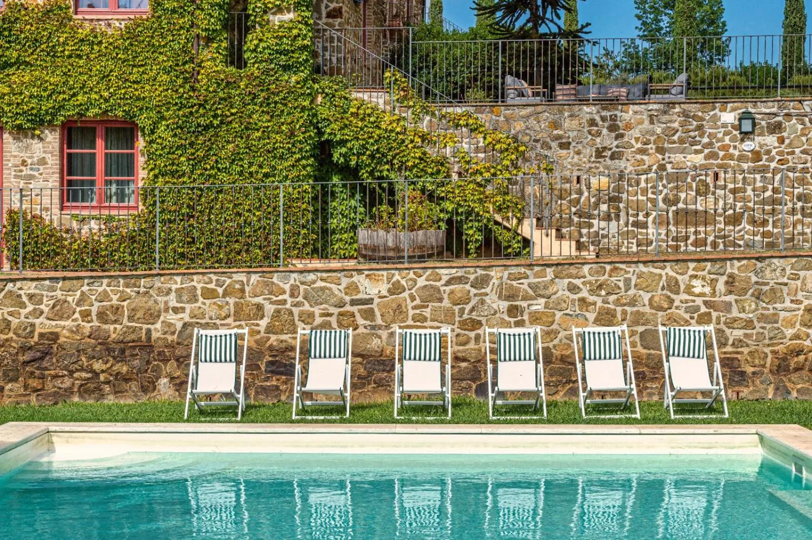 Swimming pool in Le Ragnaie