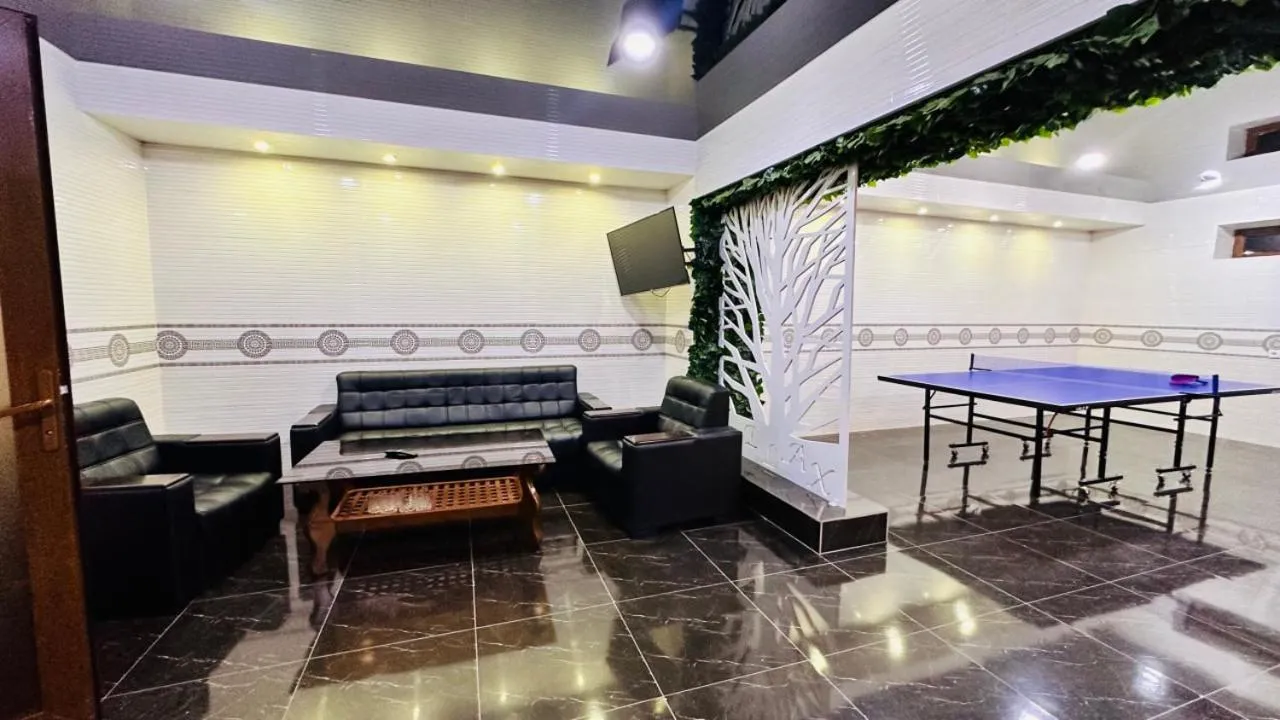 Table tennis in Garden Plaza Bukhara